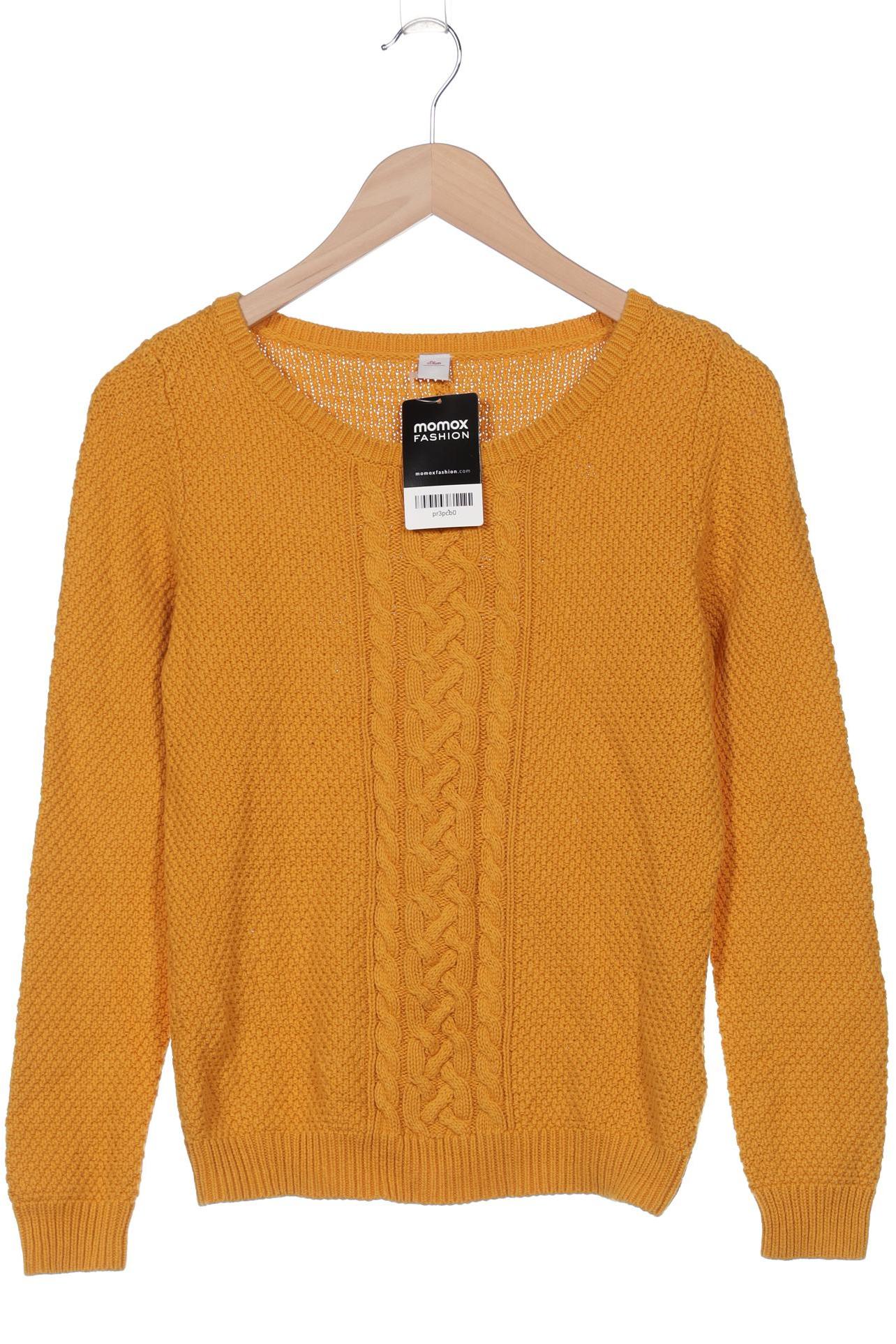 

s.Oliver Damen Pullover, orange, Gr. 36