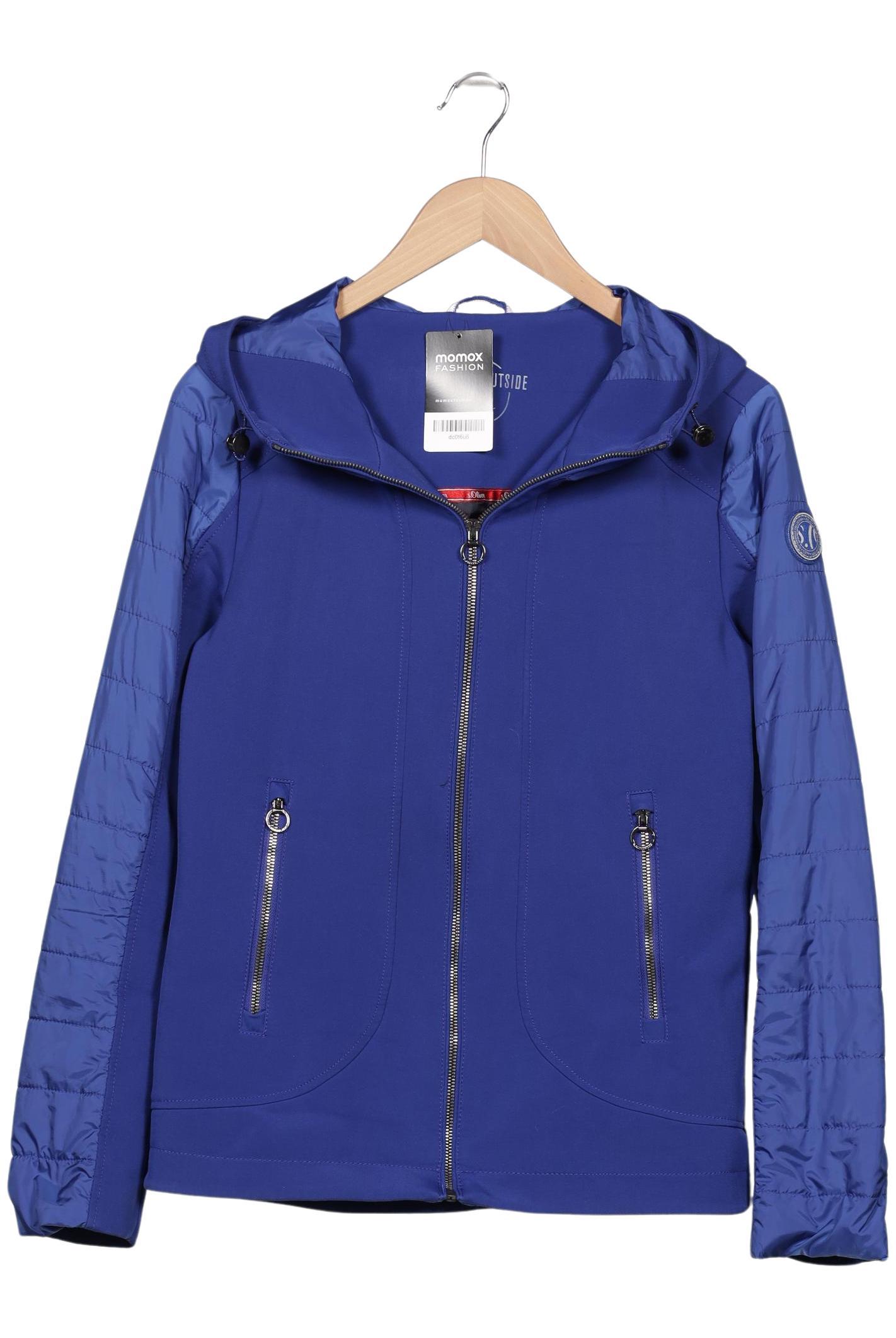 

s.Oliver Damen Jacke, blau, Gr. 38