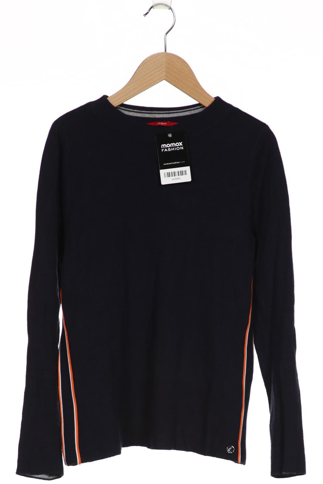 

s.Oliver Damen Pullover, marineblau