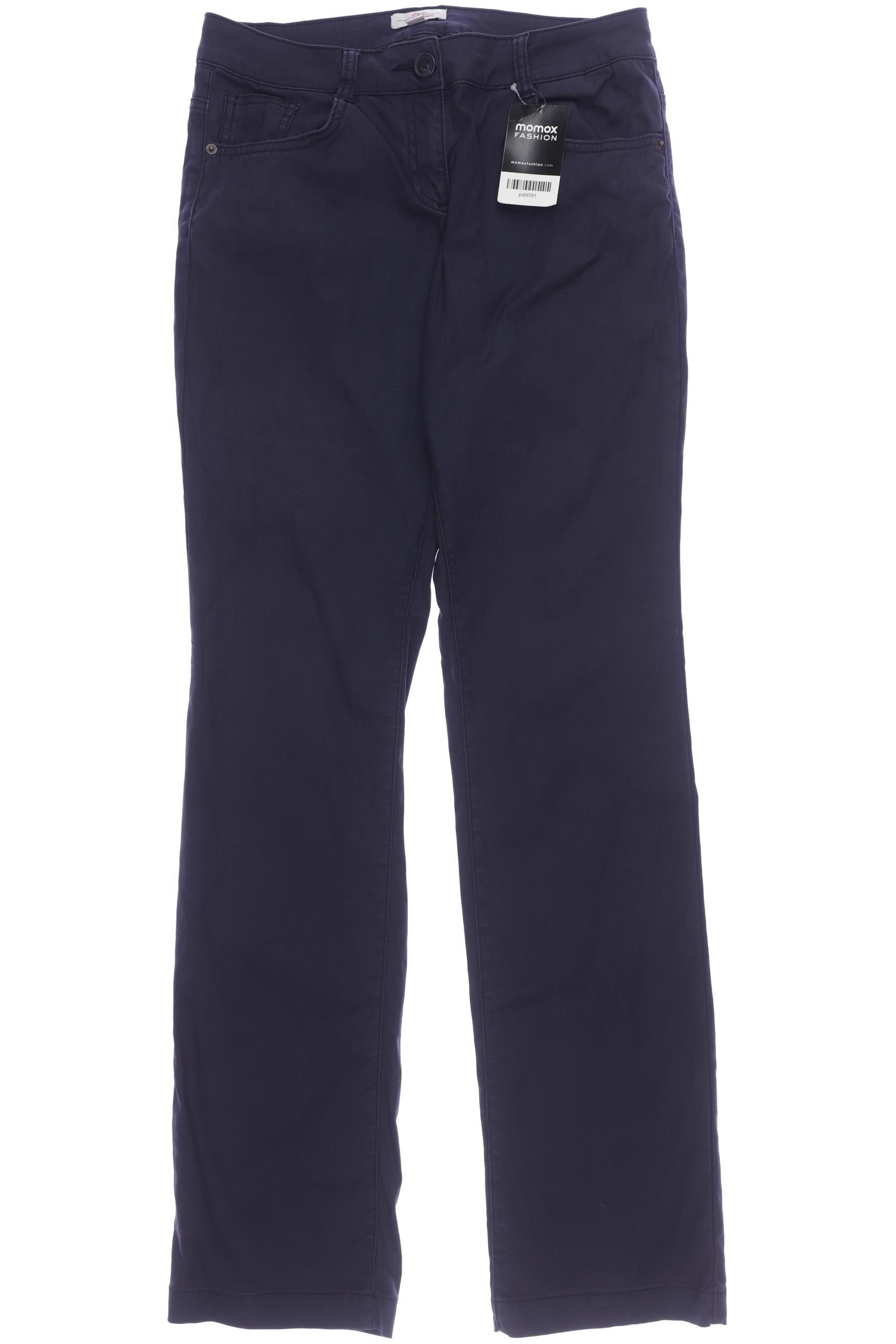 

s.Oliver Damen Stoffhose, marineblau, Gr. 38