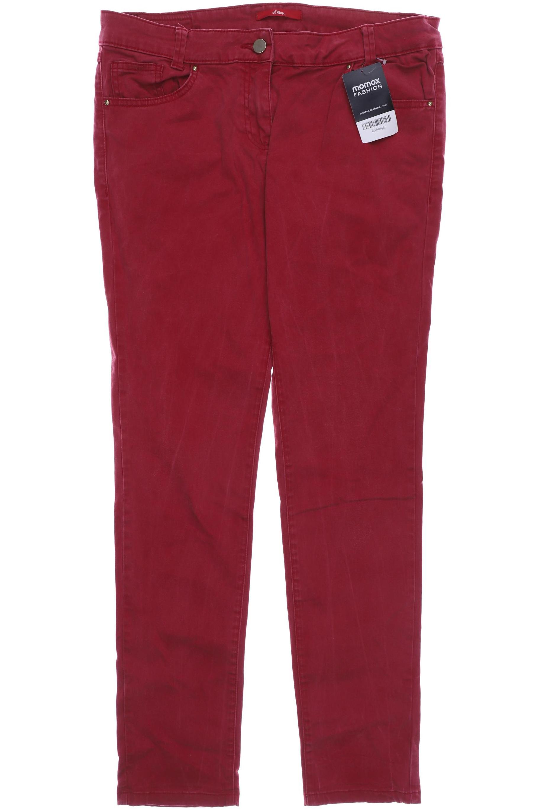 

s.Oliver Damen Jeans, rot