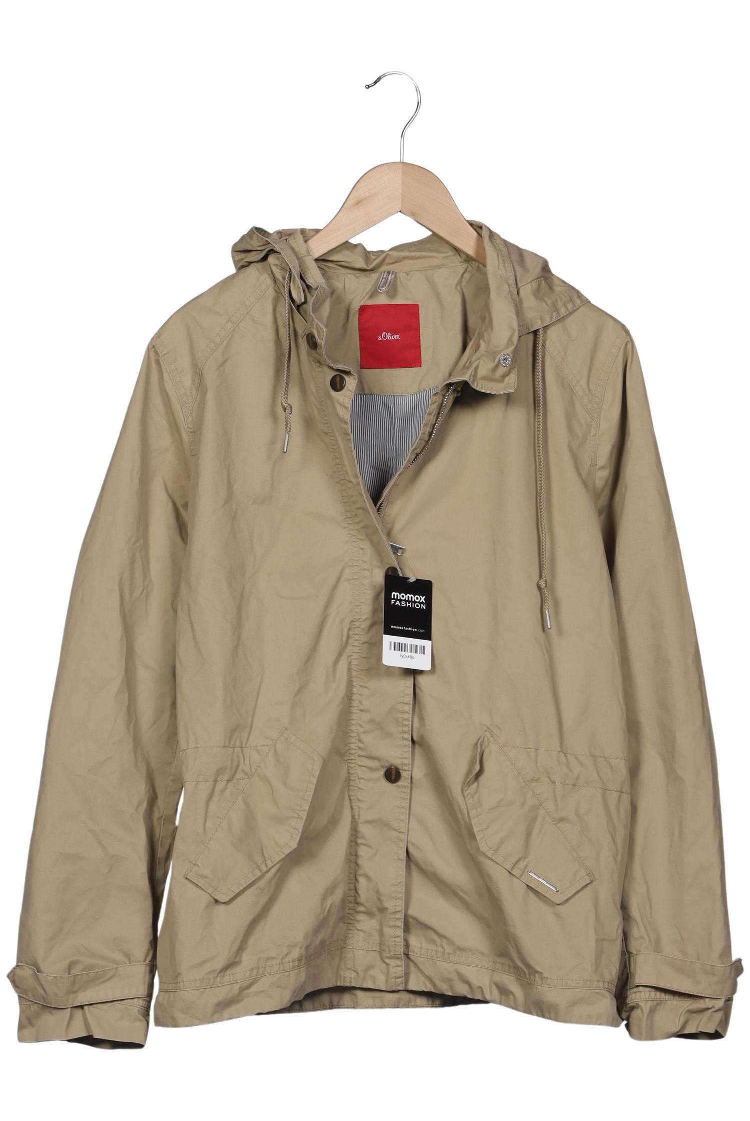

s.Oliver Damen Jacke, beige, Gr. 46