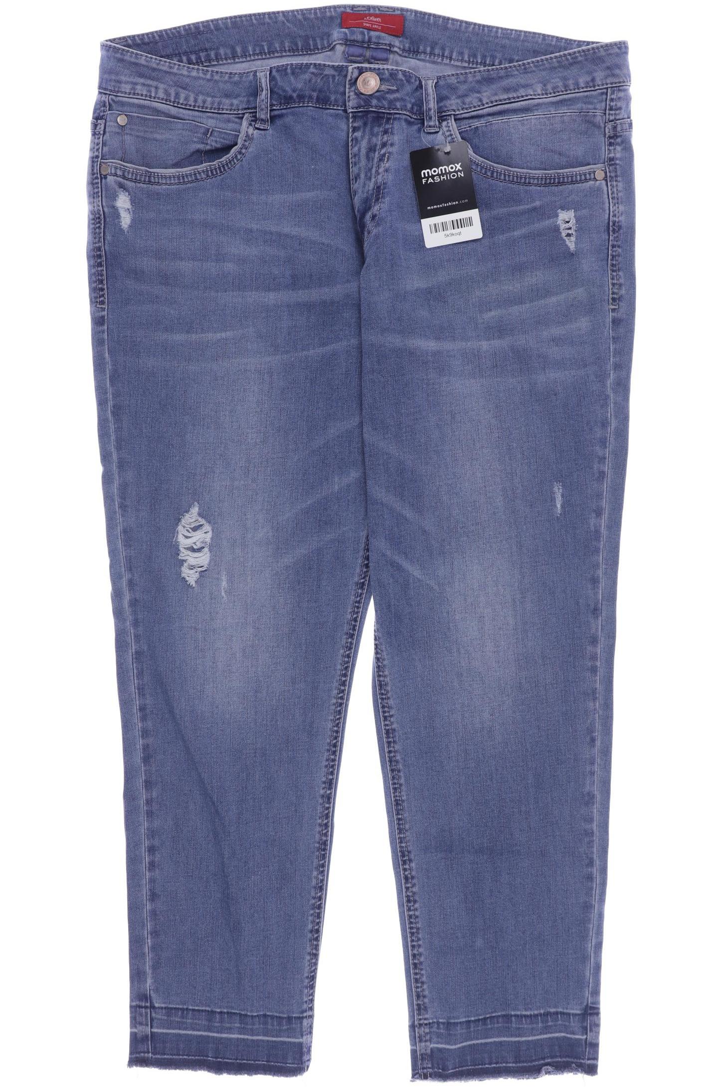 

s.Oliver Damen Jeans, blau