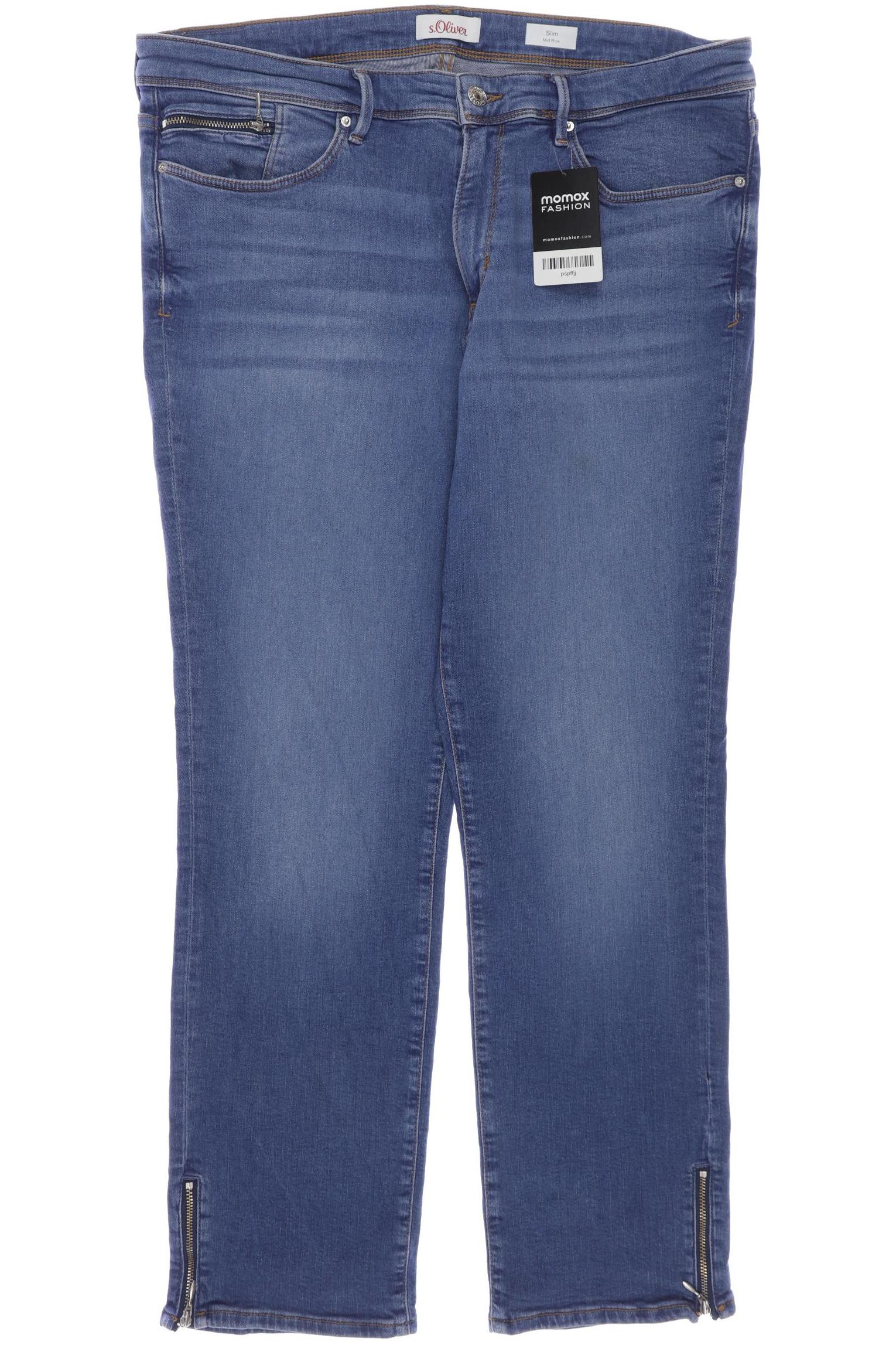 

s.Oliver Damen Jeans, blau