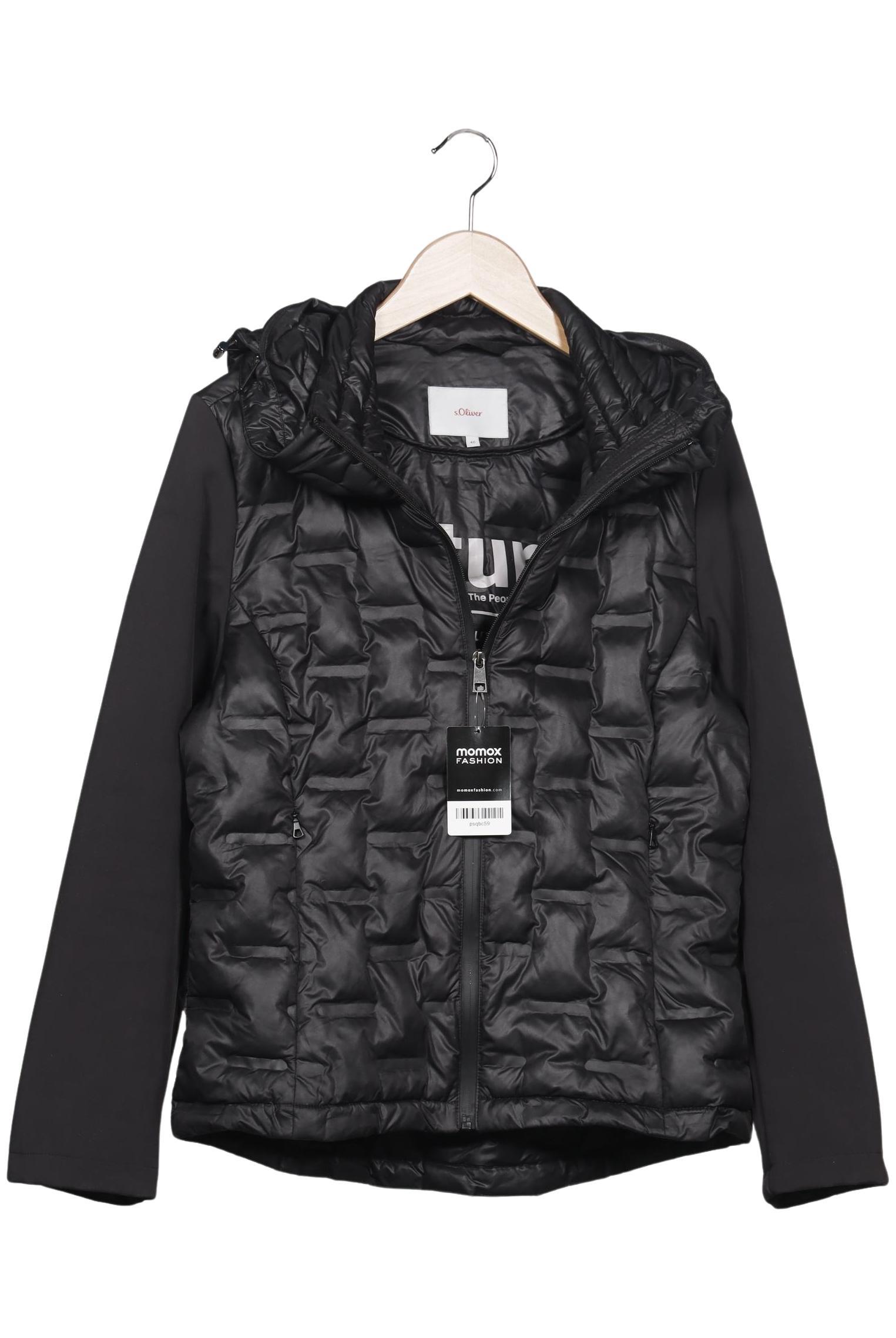 

s.Oliver Damen Jacke, schwarz, Gr. 40