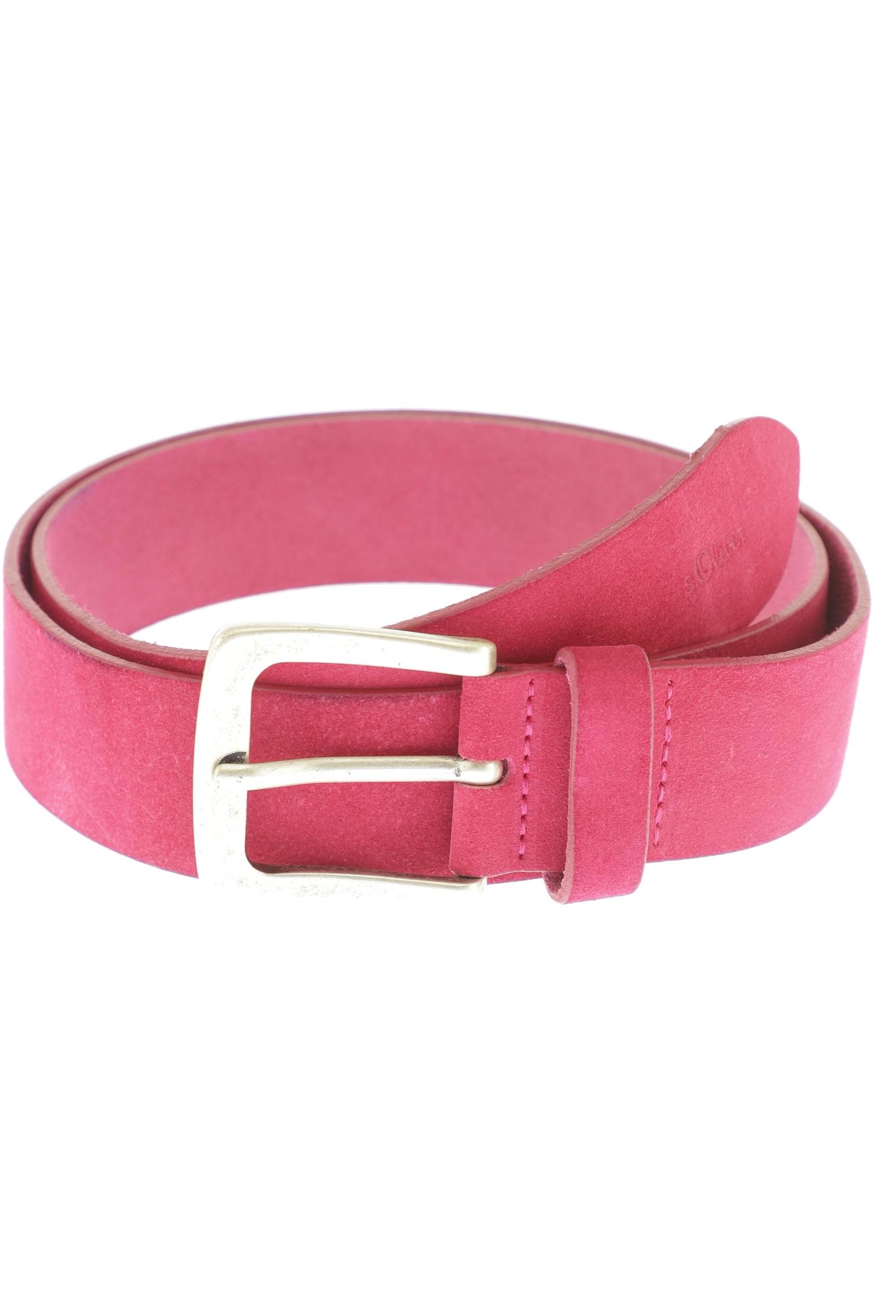 

s.Oliver Damen Gürtel, pink, Gr. 95