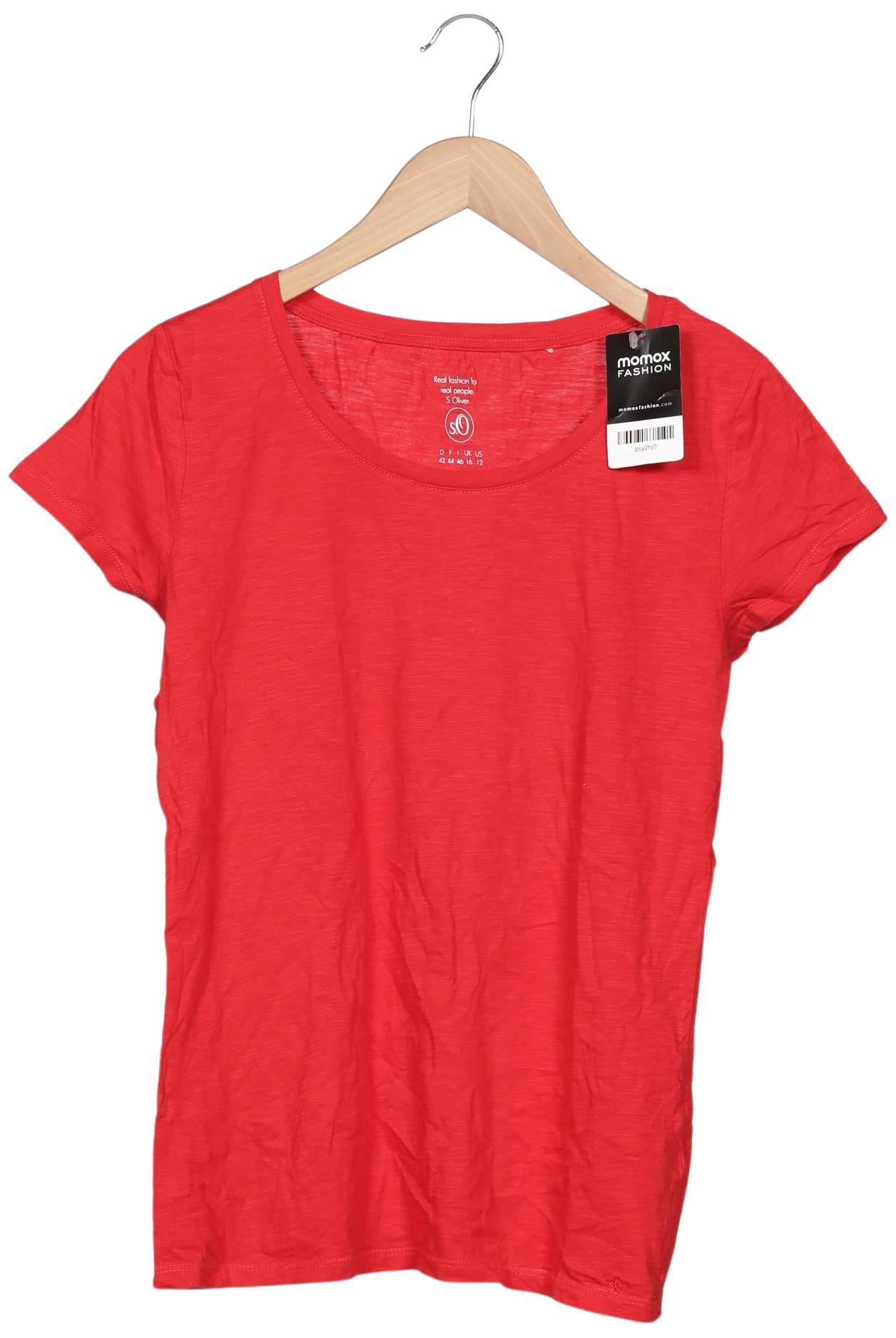

s.Oliver Damen T-Shirt, rot, Gr. 42