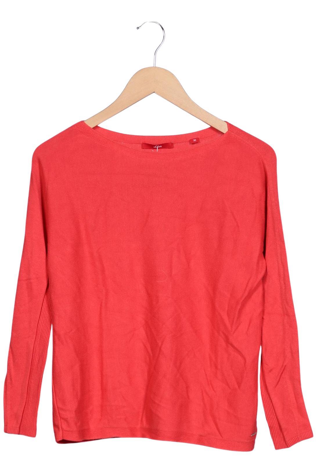 

s.Oliver Damen Pullover, rot, Gr. 36