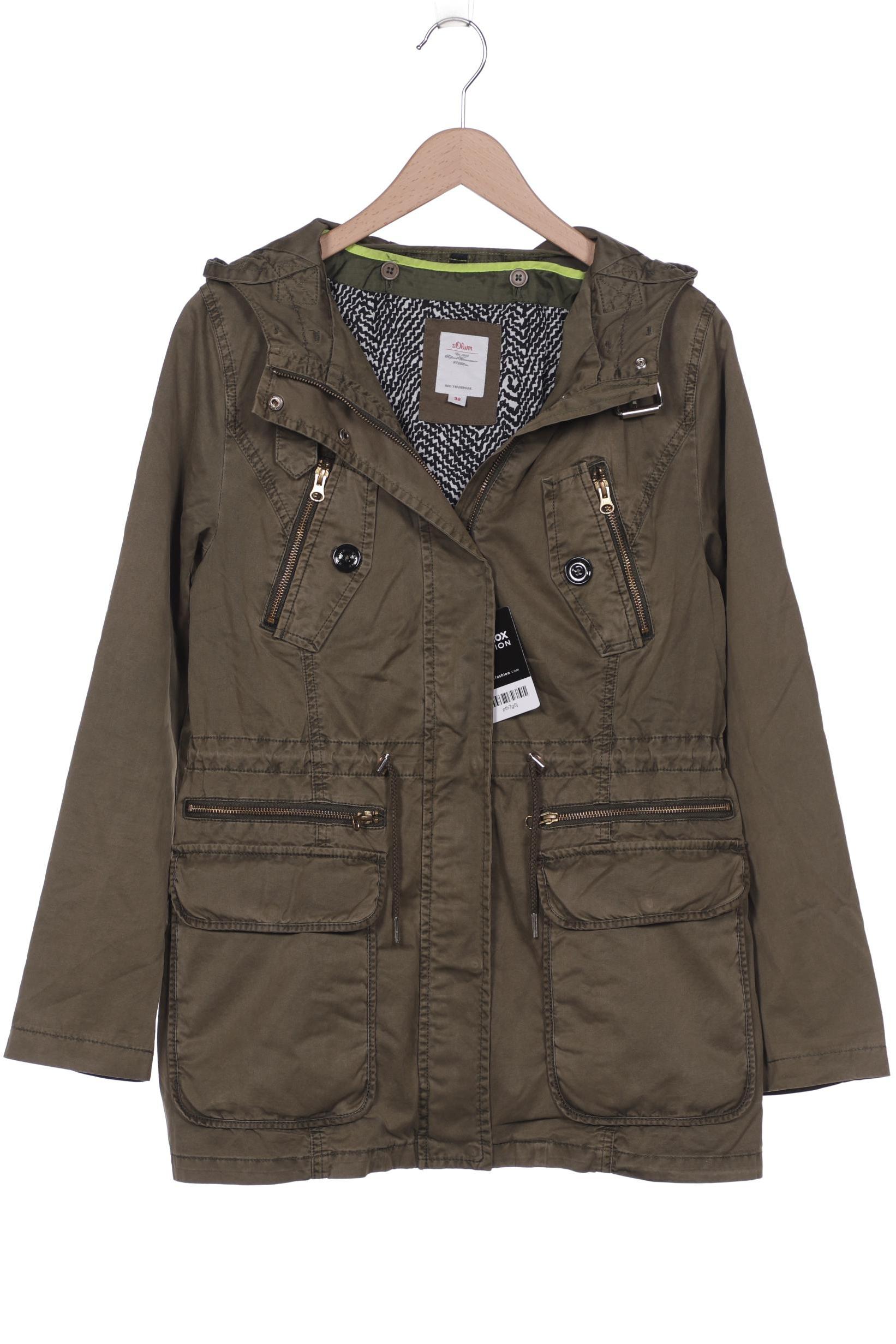 

s.Oliver Damen Jacke, grün, Gr. 38