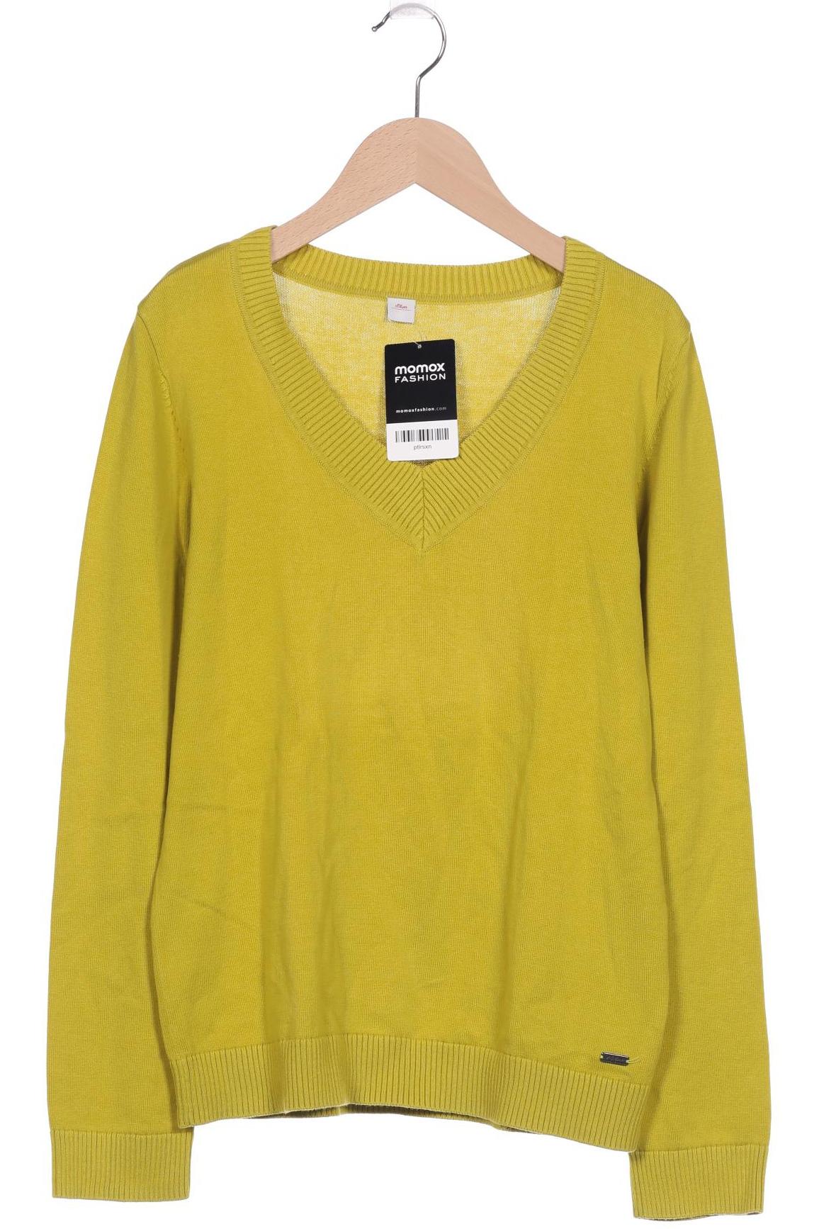 

s.Oliver Damen Pullover, grün, Gr. 38