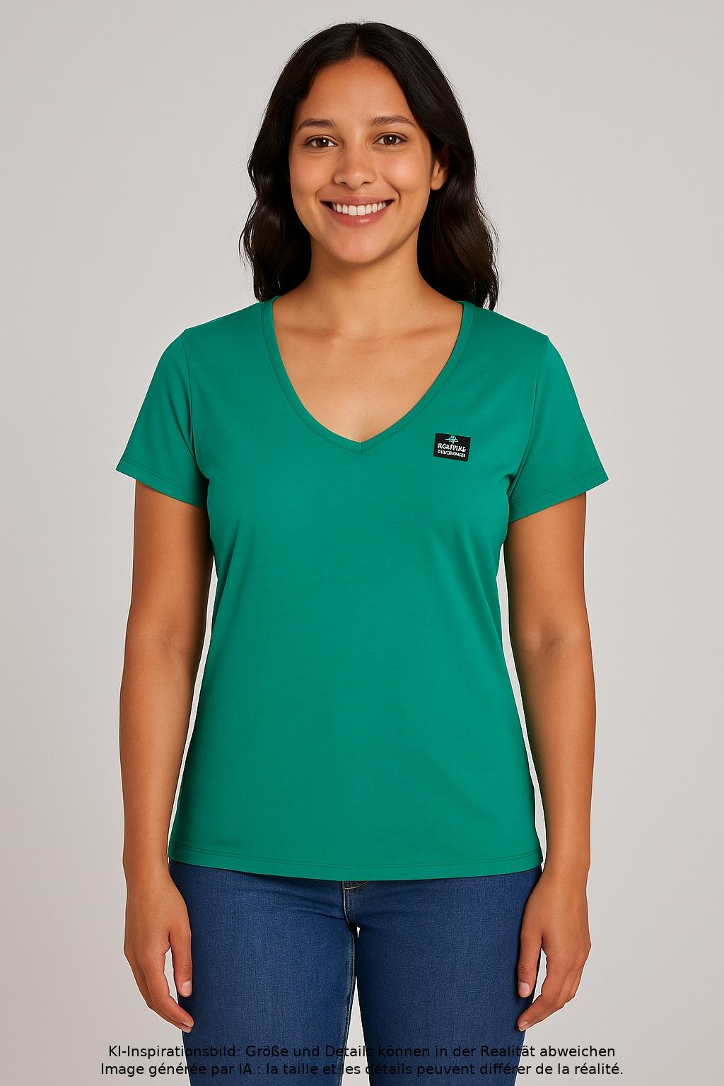 

s.Oliver Damen T-Shirt, grün, Gr. 44