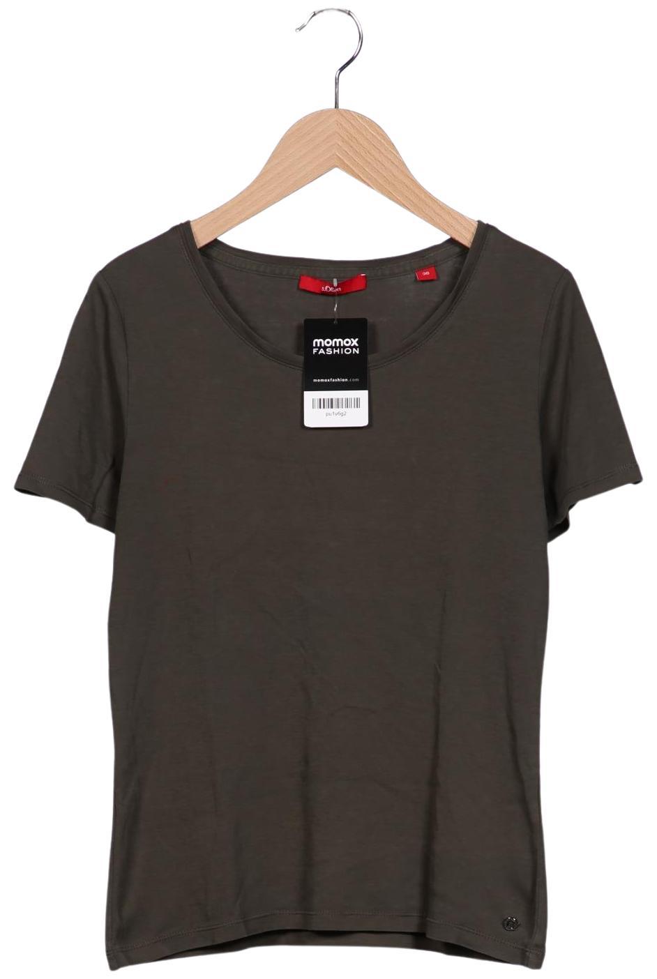 

s.Oliver Damen T-Shirt, grün, Gr. 36