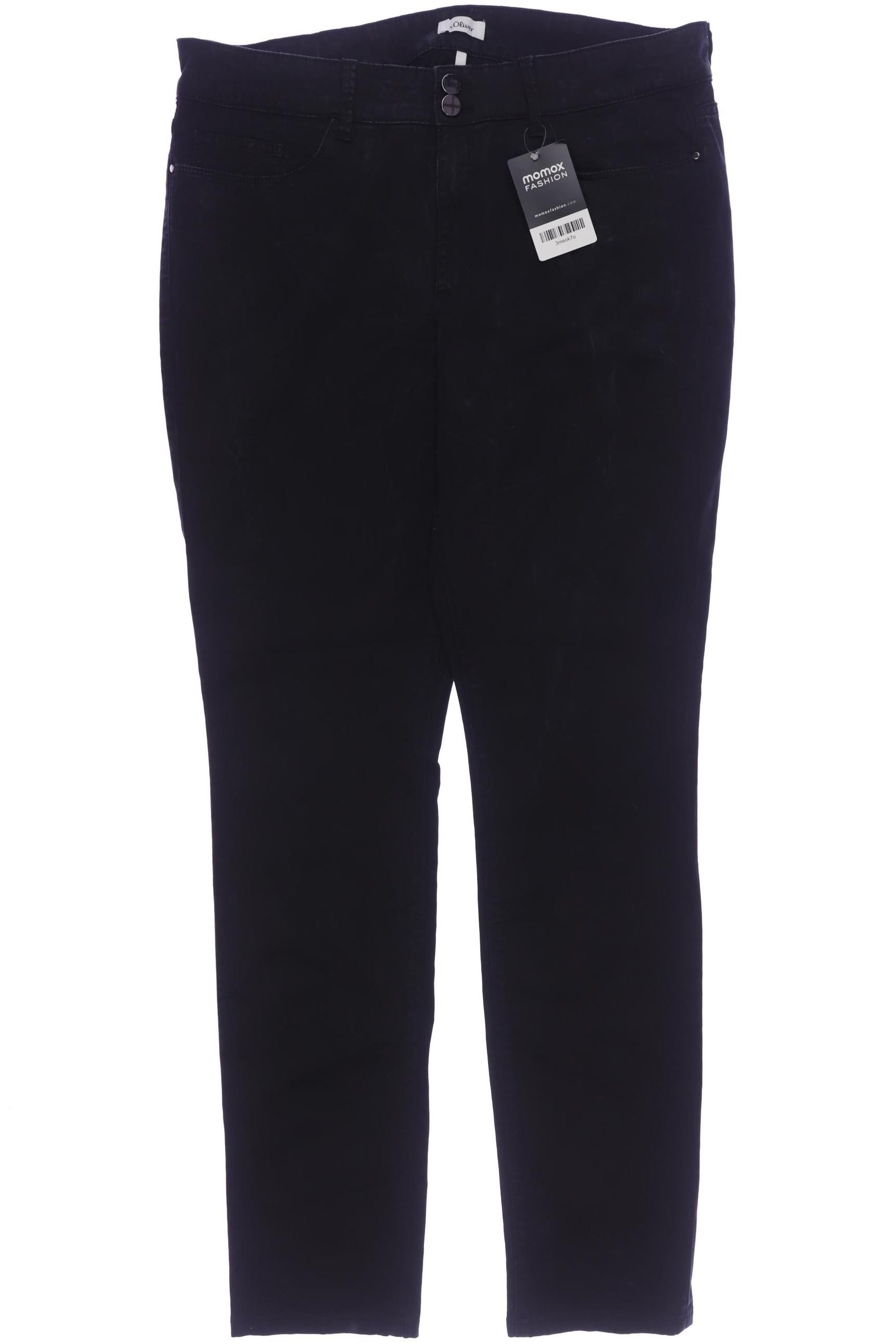 

s.Oliver Damen Jeans, schwarz, Gr. 44