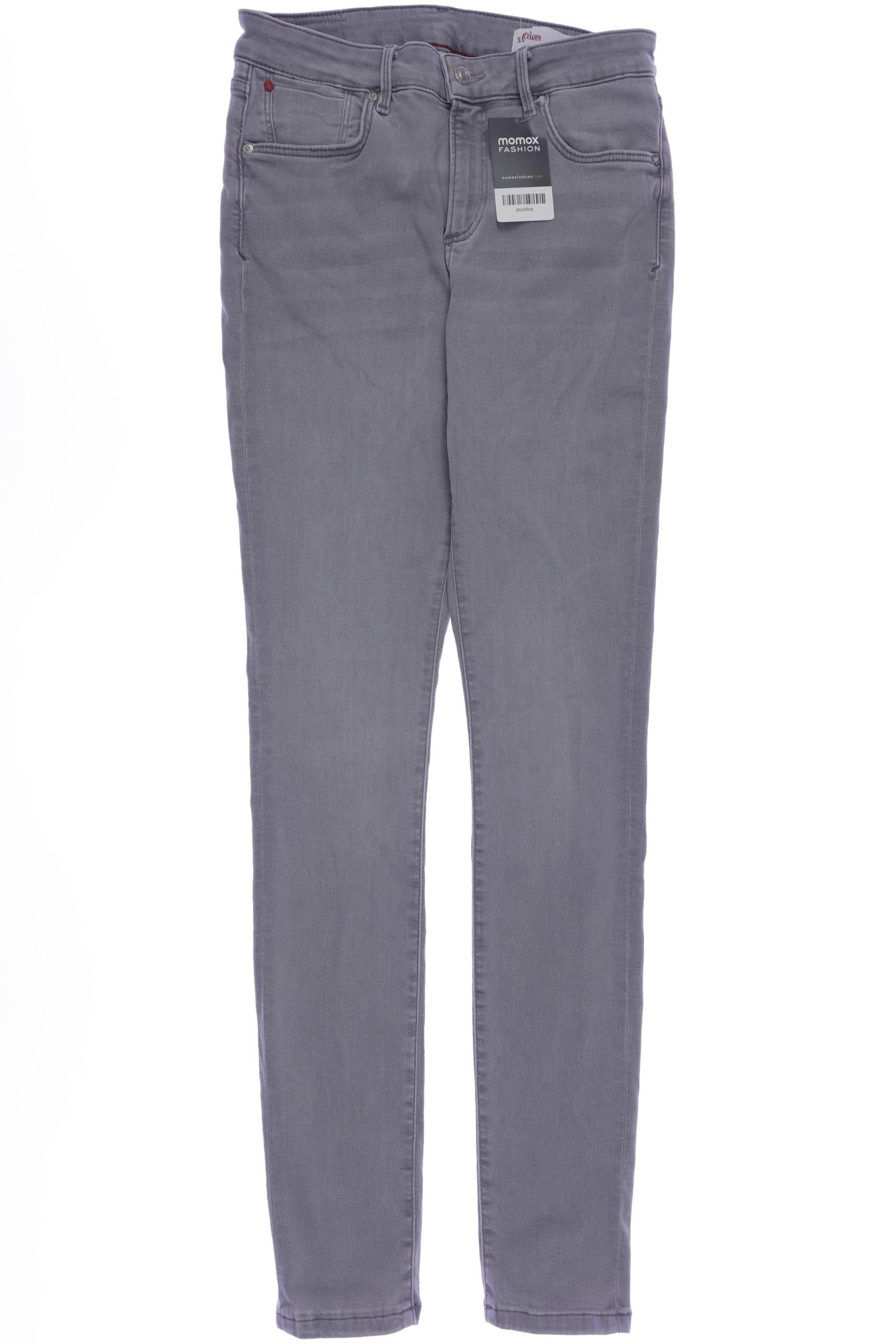 

s.Oliver Damen Jeans, grau, Gr. 38