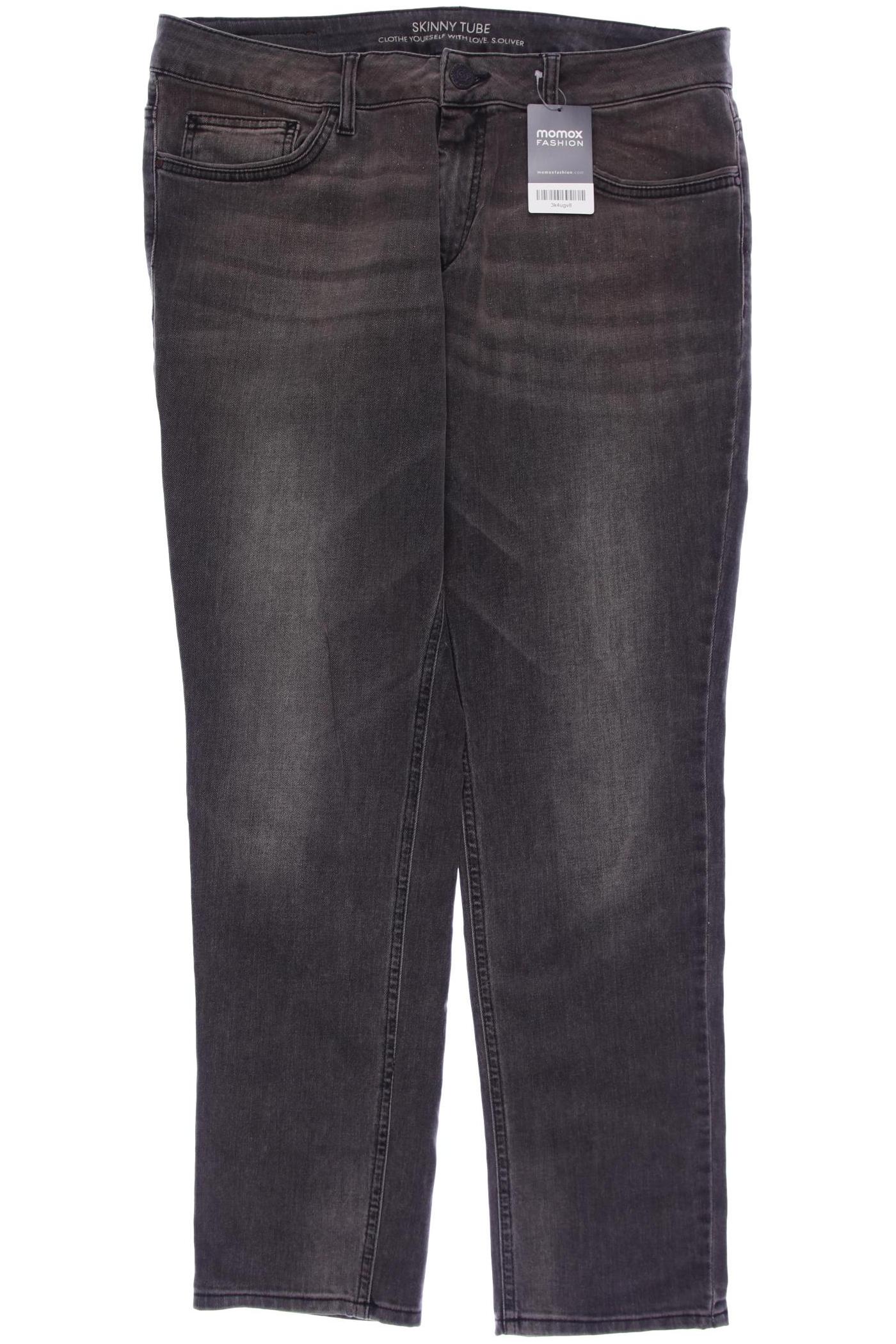 

s.Oliver Damen Jeans, grau