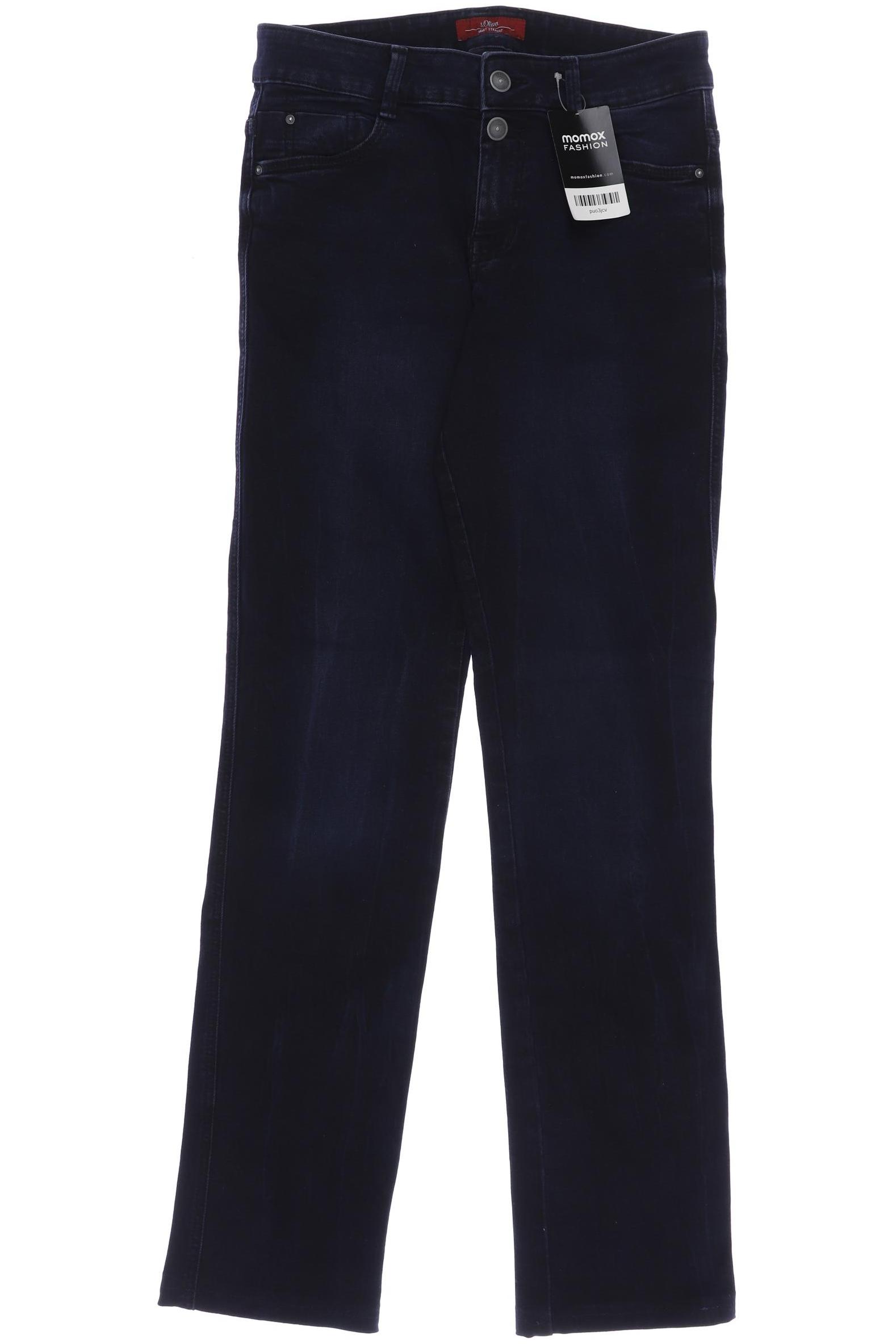 

s.Oliver Damen Jeans, marineblau