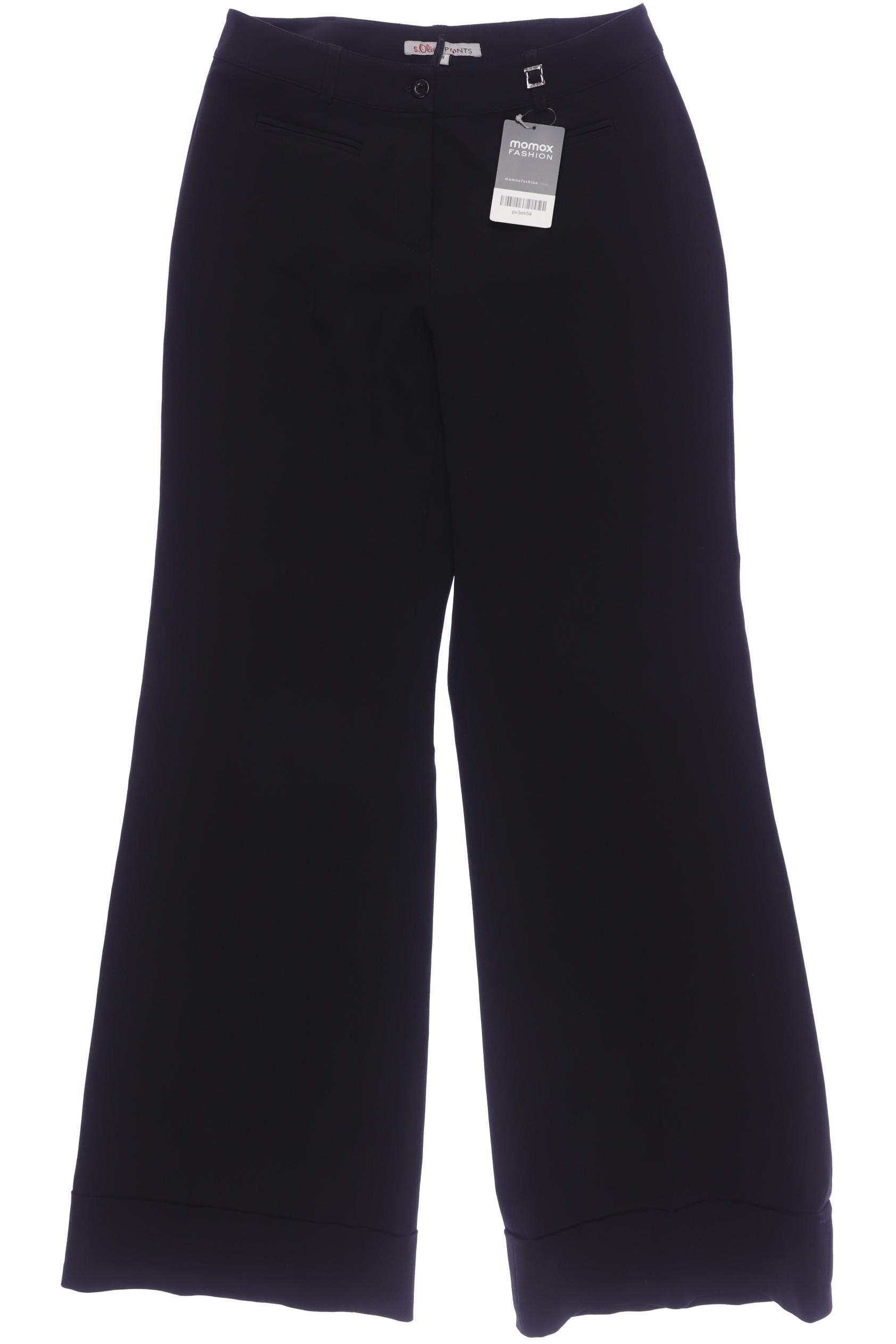 

s.Oliver Damen Stoffhose, schwarz, Gr. 38