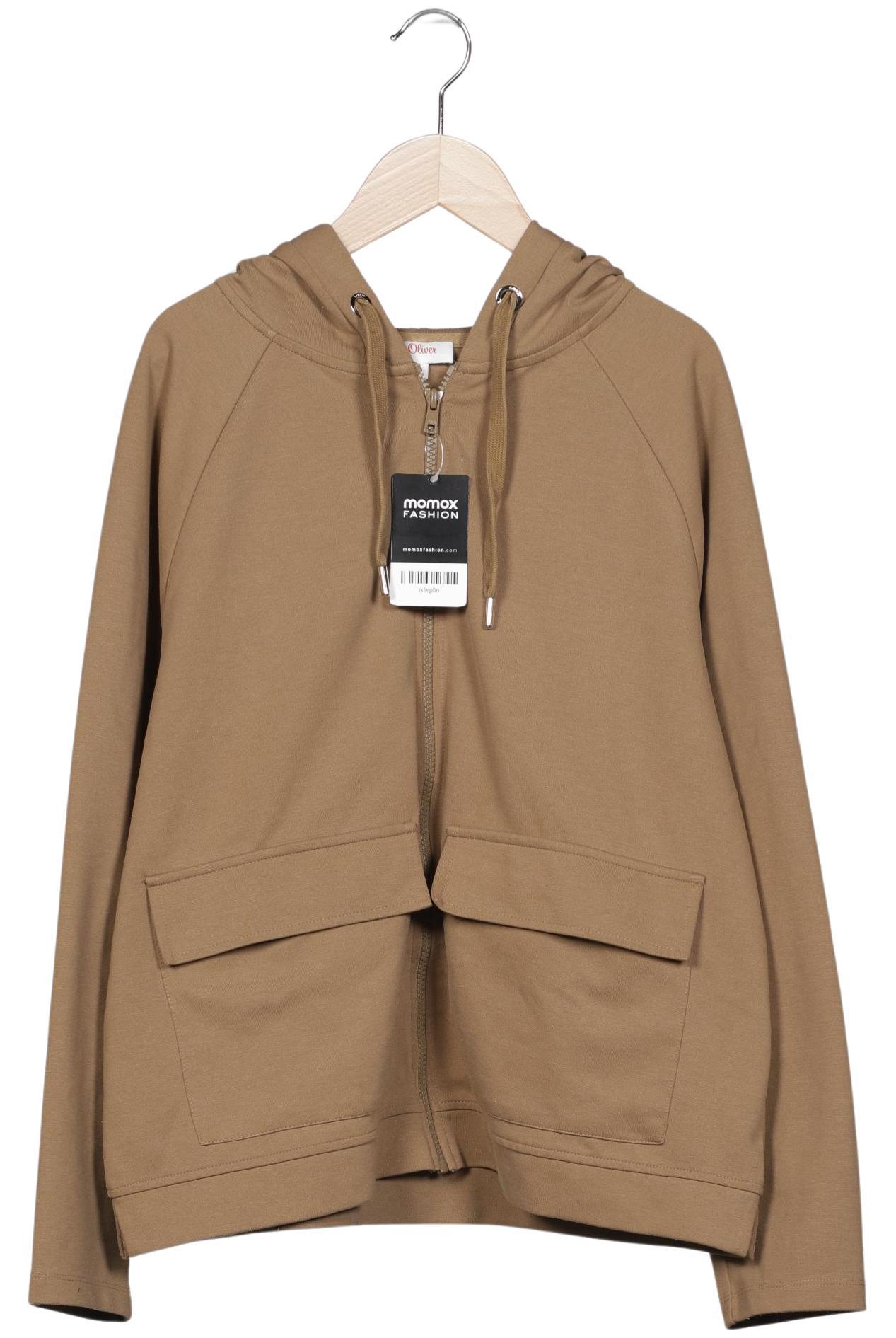 

s.Oliver Damen Kapuzenpullover, beige, Gr. 38