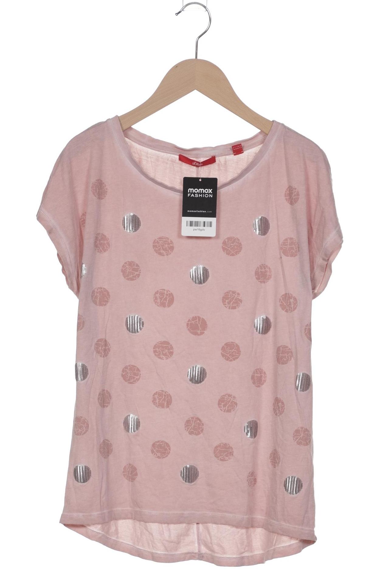 

s.Oliver Damen T-Shirt, pink, Gr. 34