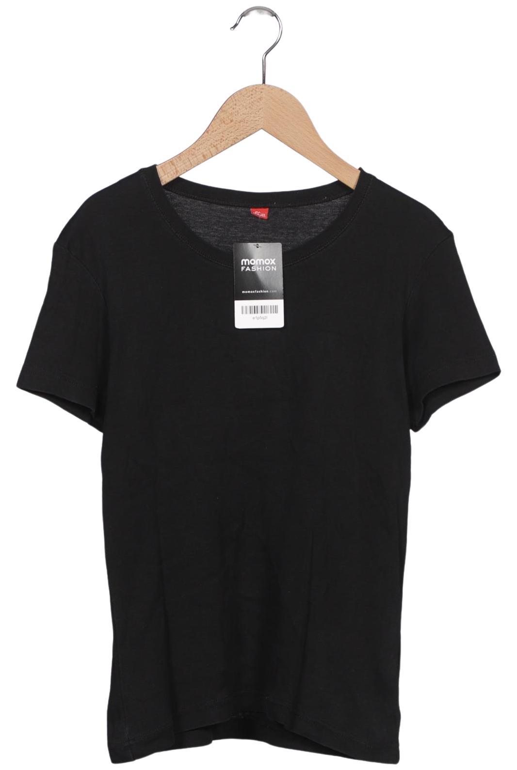 

s.Oliver Damen T-Shirt, schwarz, Gr. 38