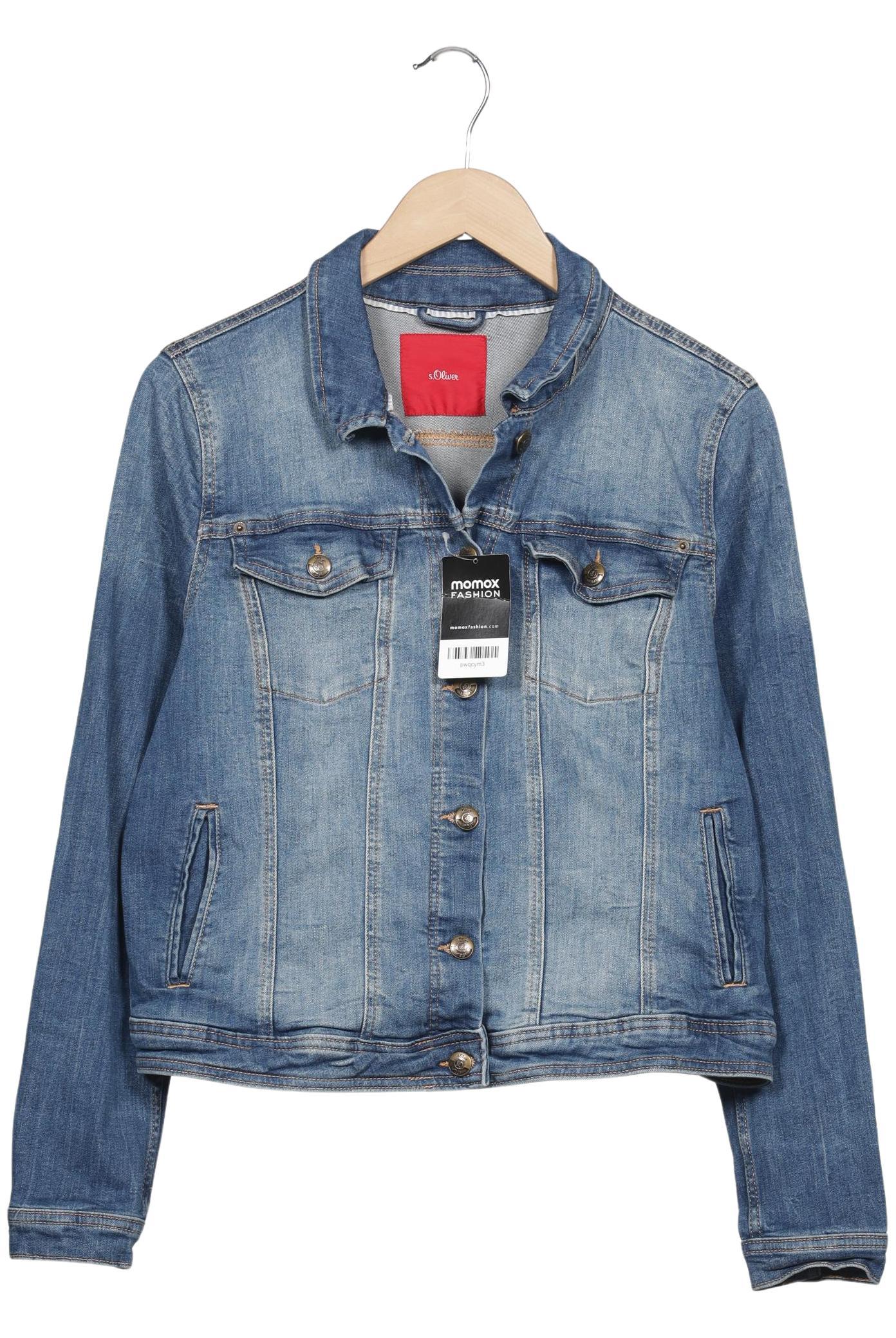

s.Oliver Damen Jacke, blau, Gr. 42