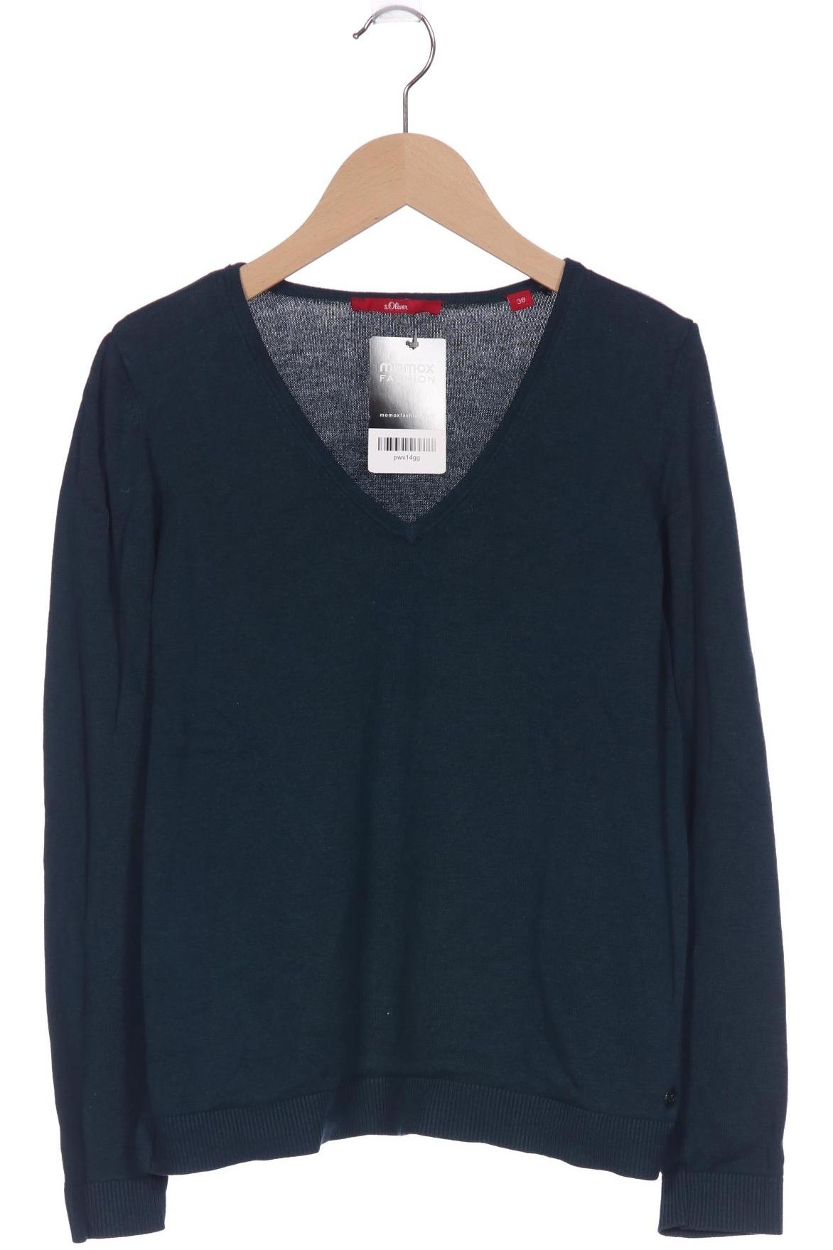 

s.Oliver Damen Pullover, türkis, Gr. 38
