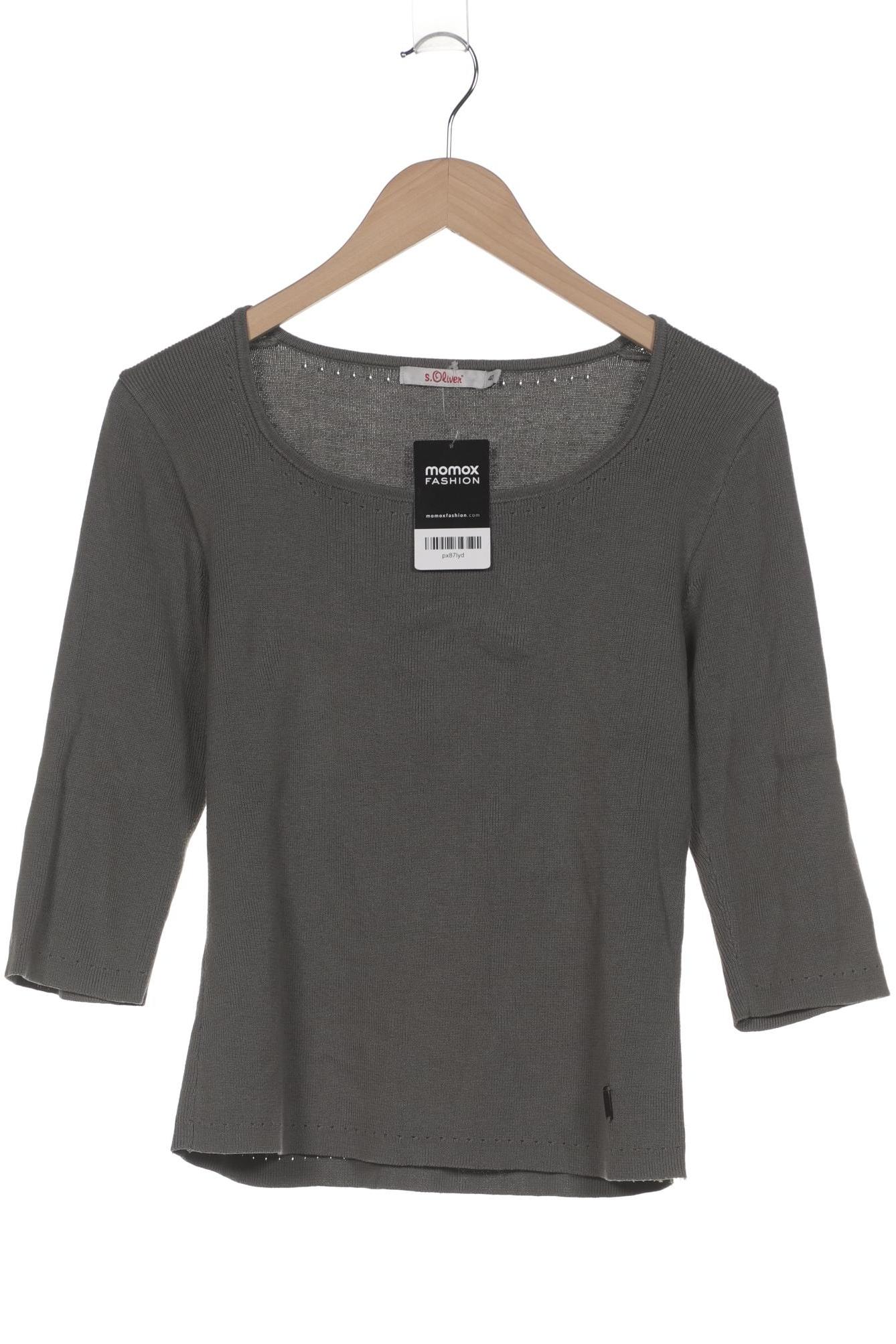 

s.Oliver Damen Pullover, grau, Gr. 40