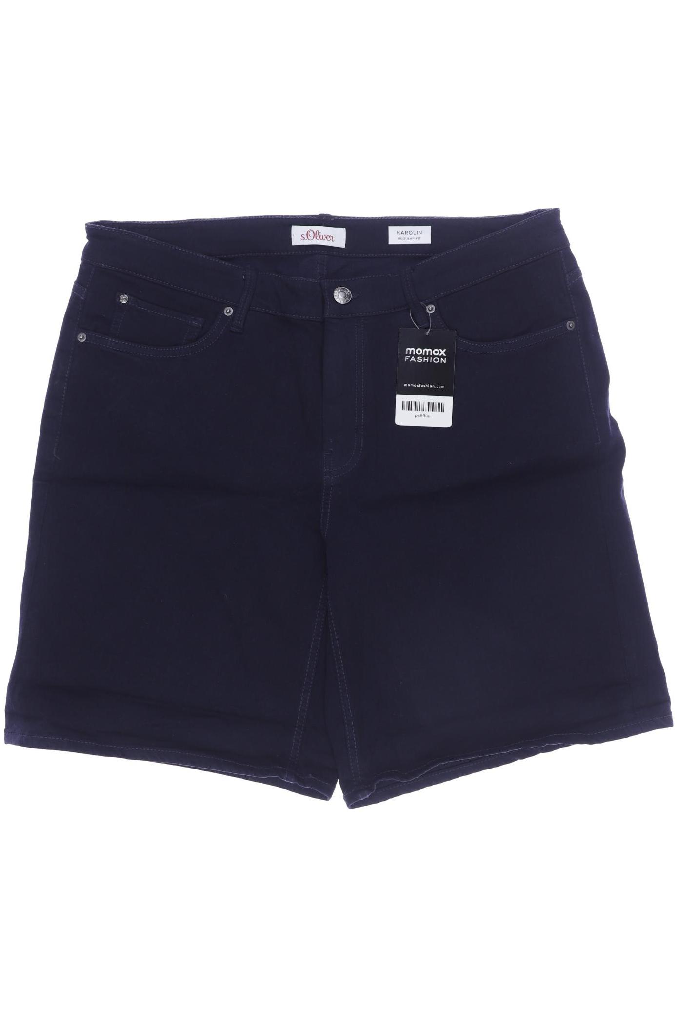 

s.Oliver Damen Shorts, marineblau
