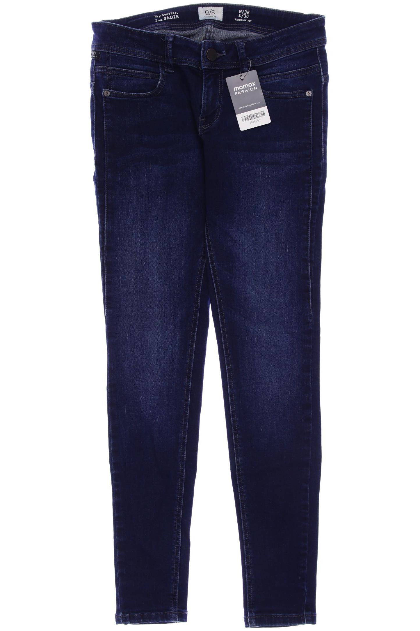 

s.Oliver Damen Jeans, marineblau