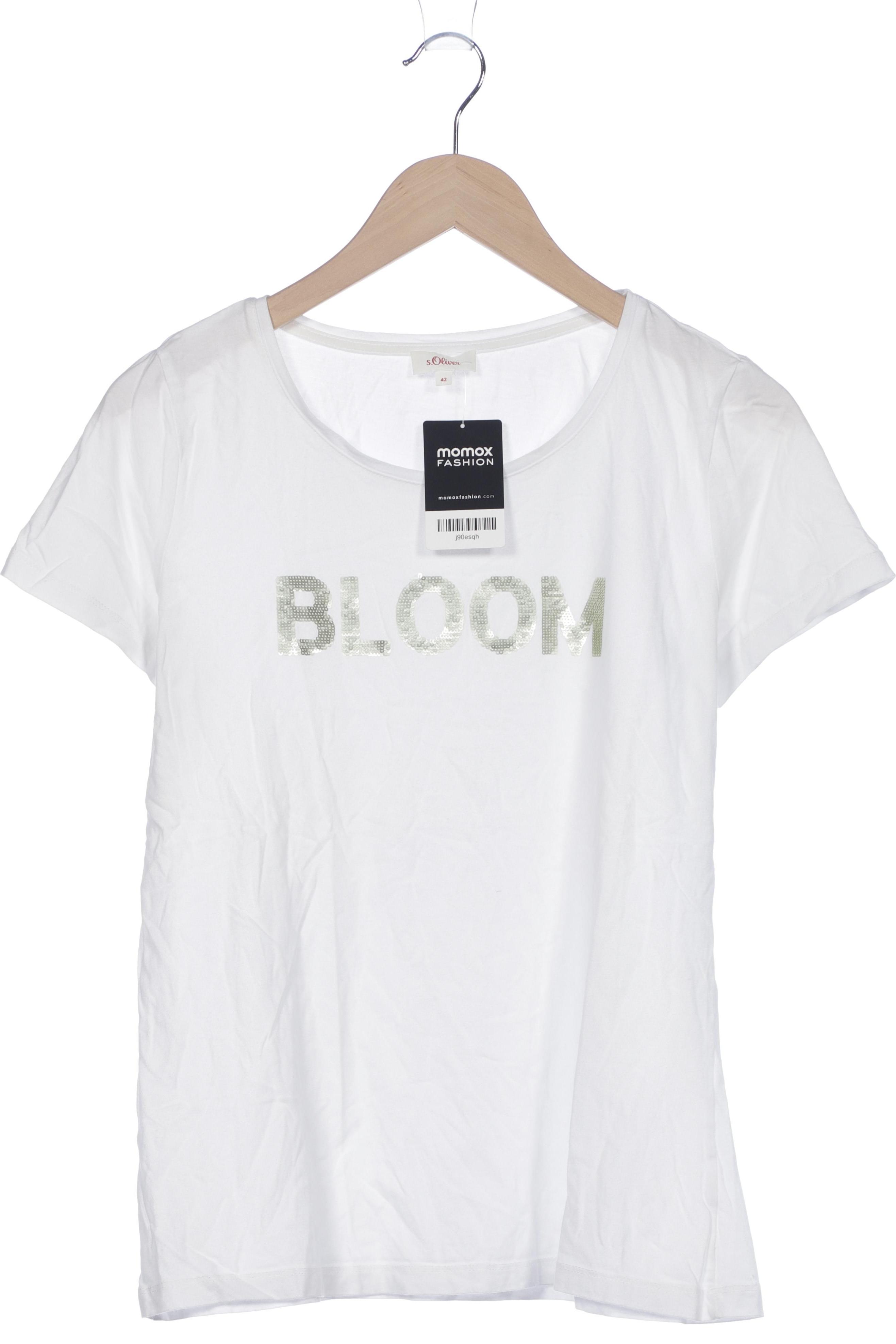 

s.Oliver Damen T-Shirt, weiß, Gr. 42