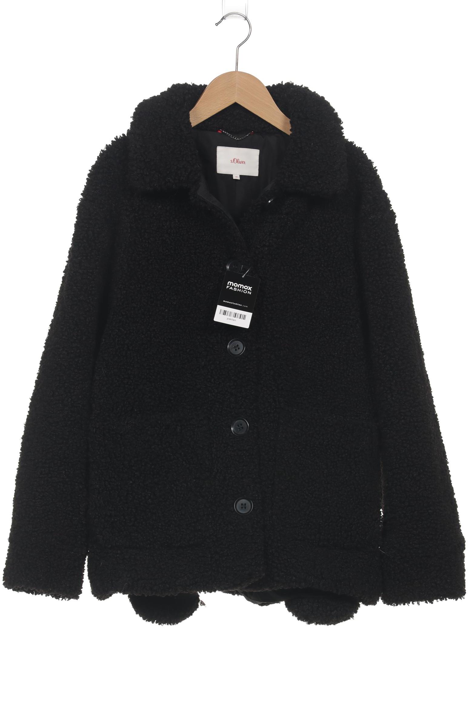 

s.Oliver Damen Jacke, schwarz, Gr. 38