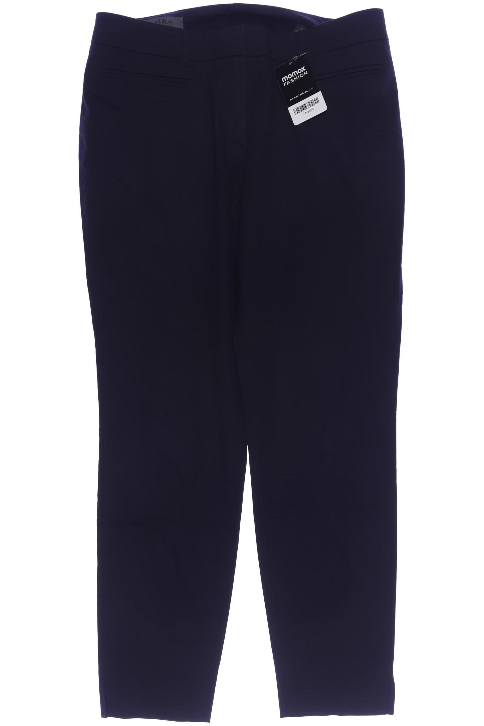 

s.Oliver Damen Stoffhose, marineblau, Gr. 40