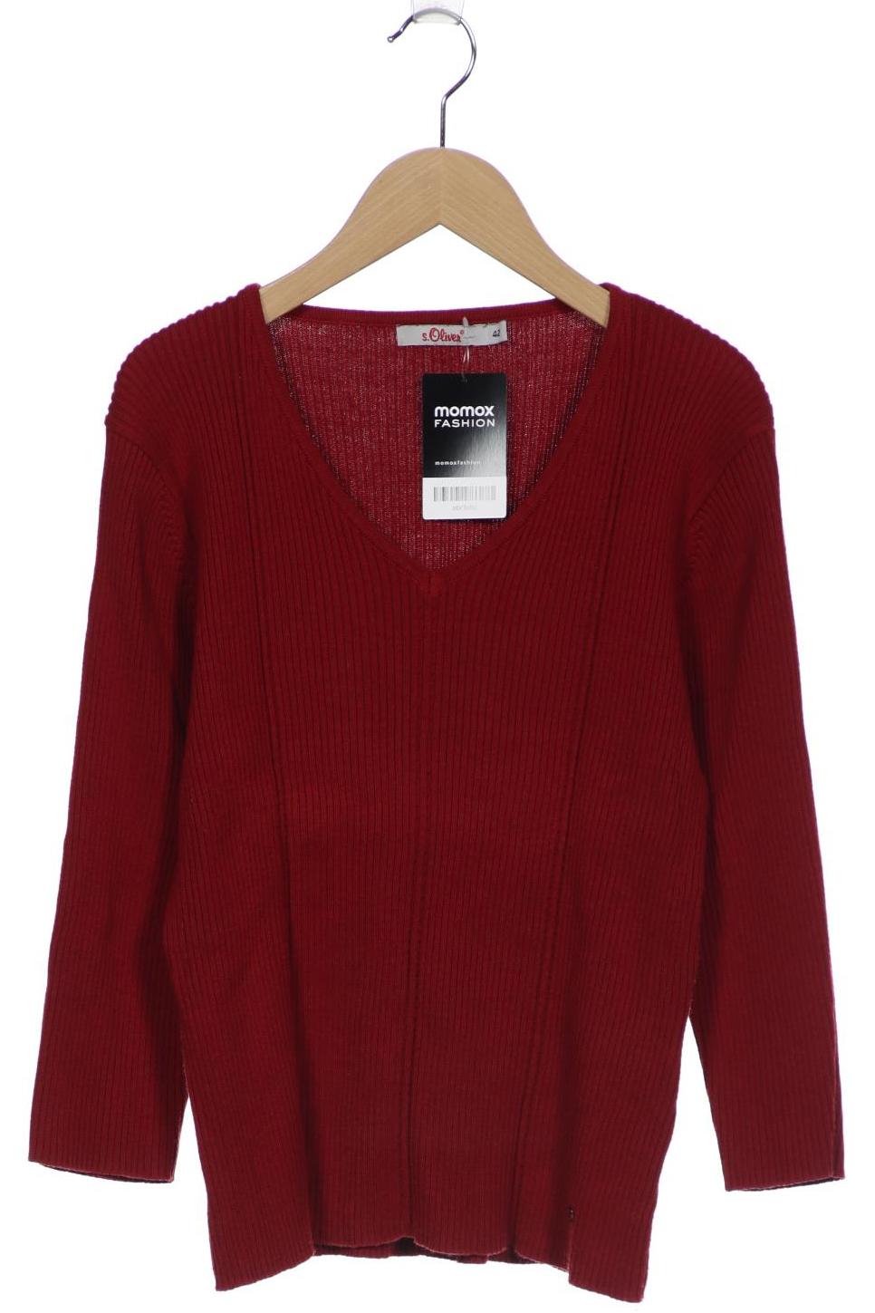 

s.Oliver Damen Pullover, rot, Gr. 42