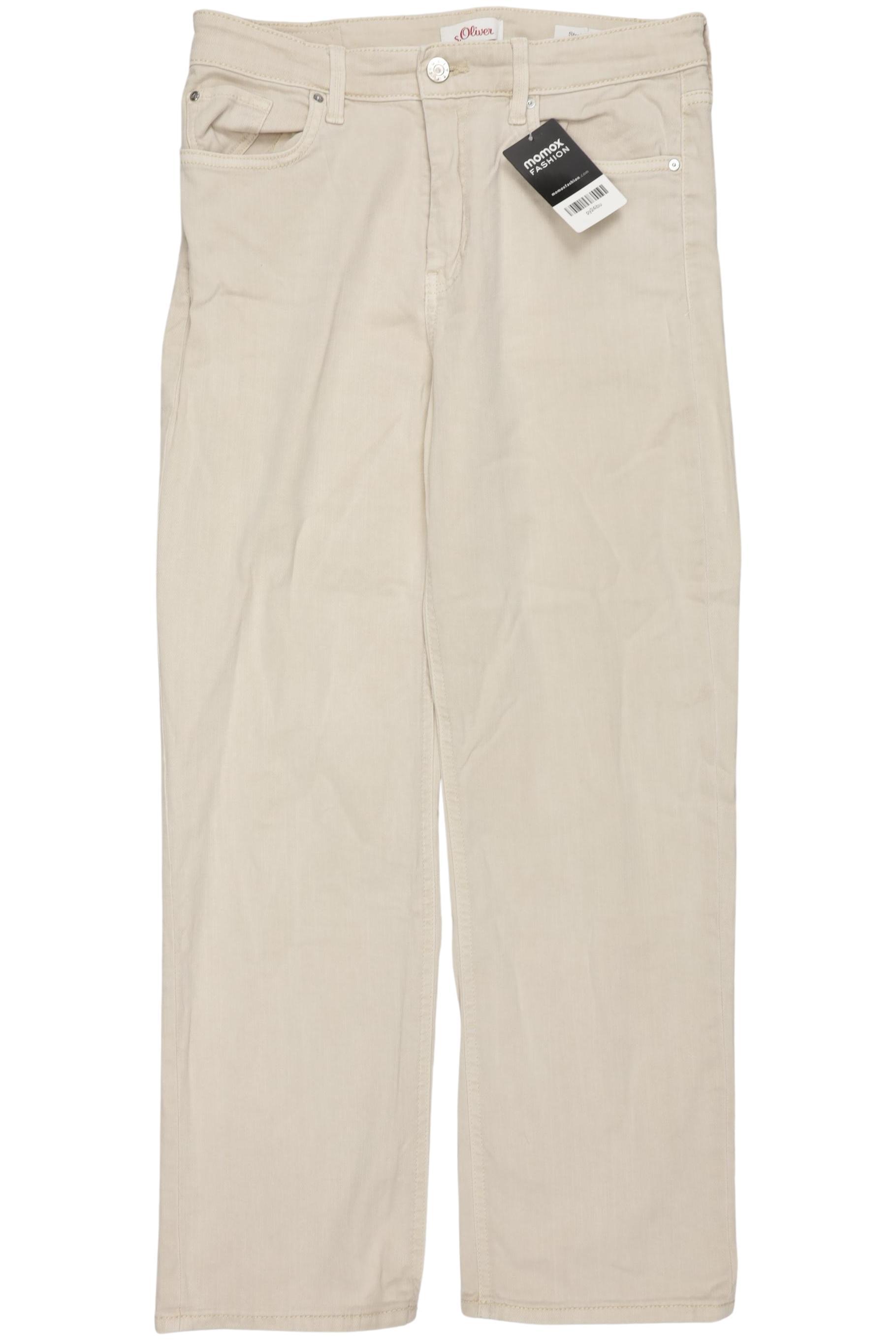 

s.Oliver Damen Jeans, cremeweiß, Gr. 36