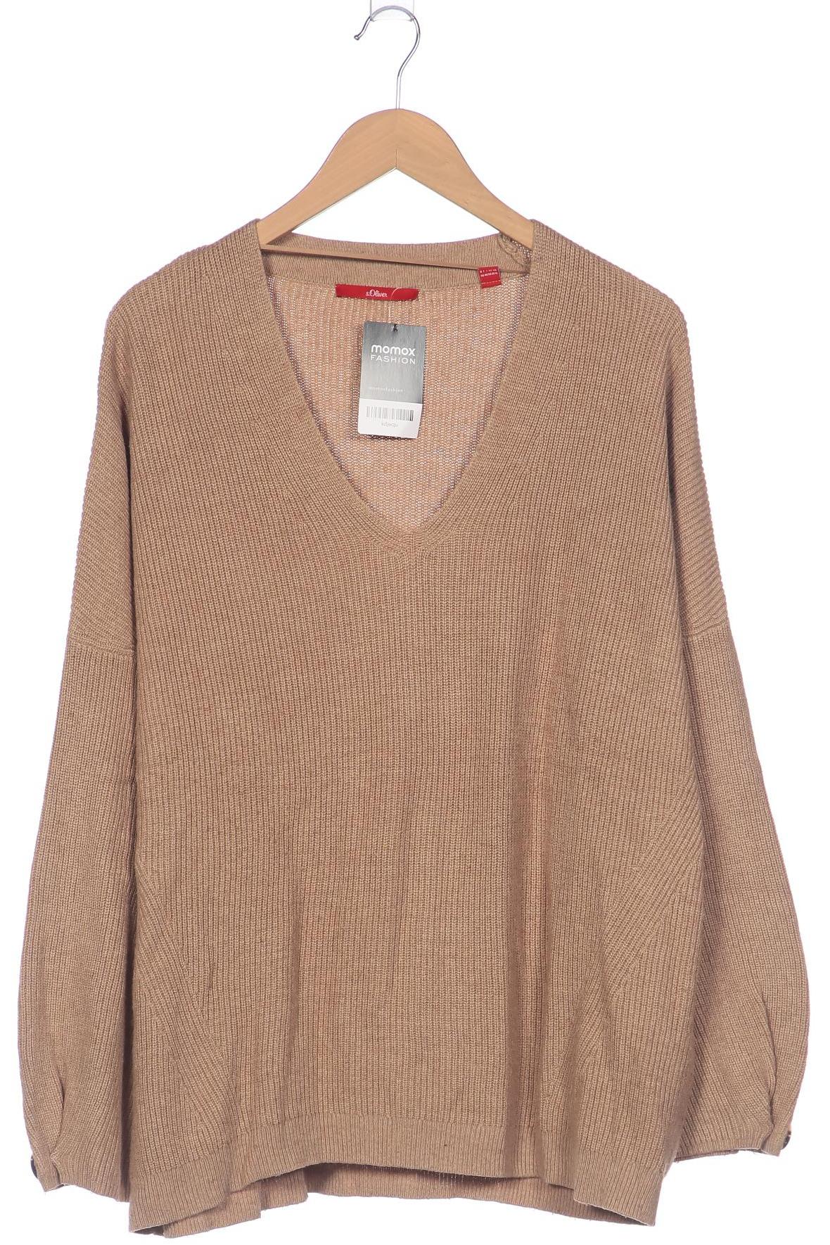 

s.Oliver Damen Pullover, beige, Gr. 46