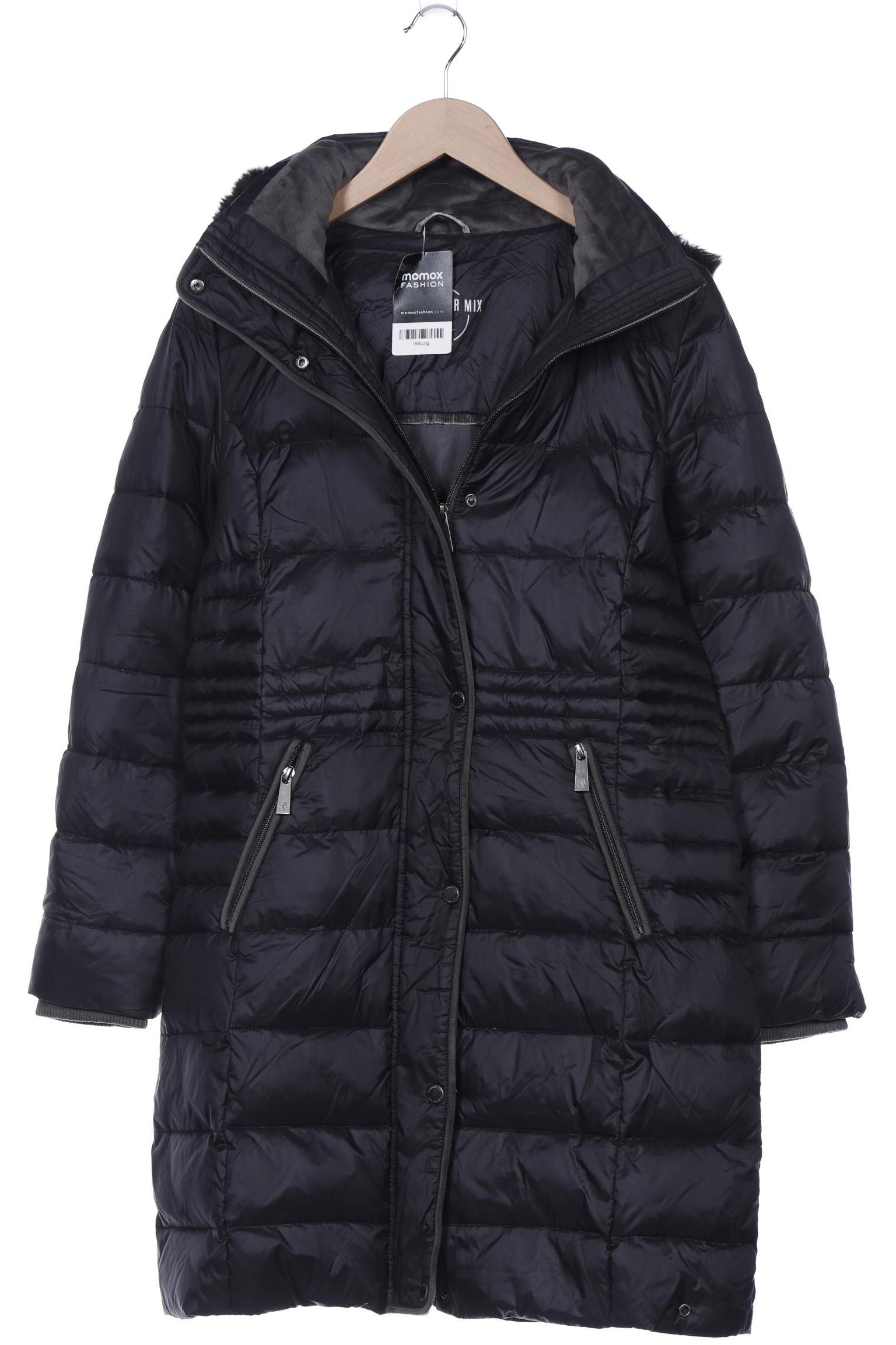 

s.Oliver Damen Mantel, schwarz, Gr. 38