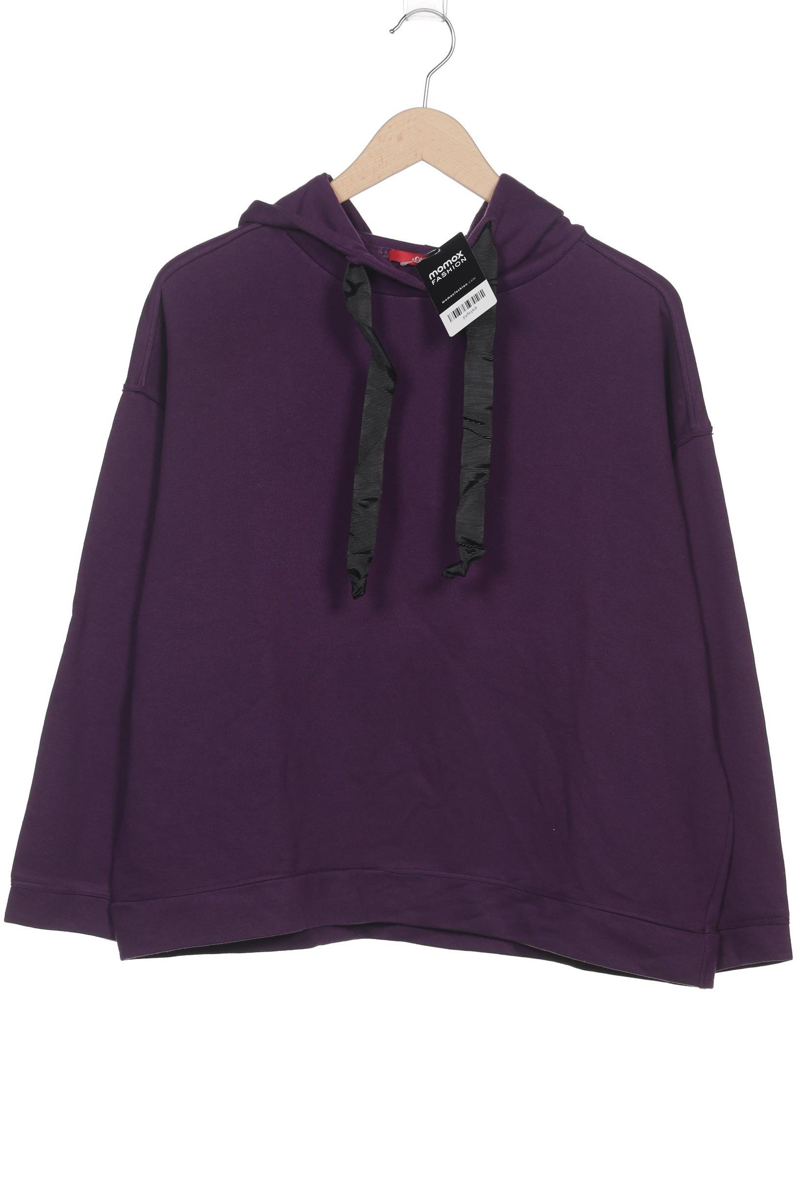 

s.Oliver Damen Kapuzenpullover, flieder, Gr. 38