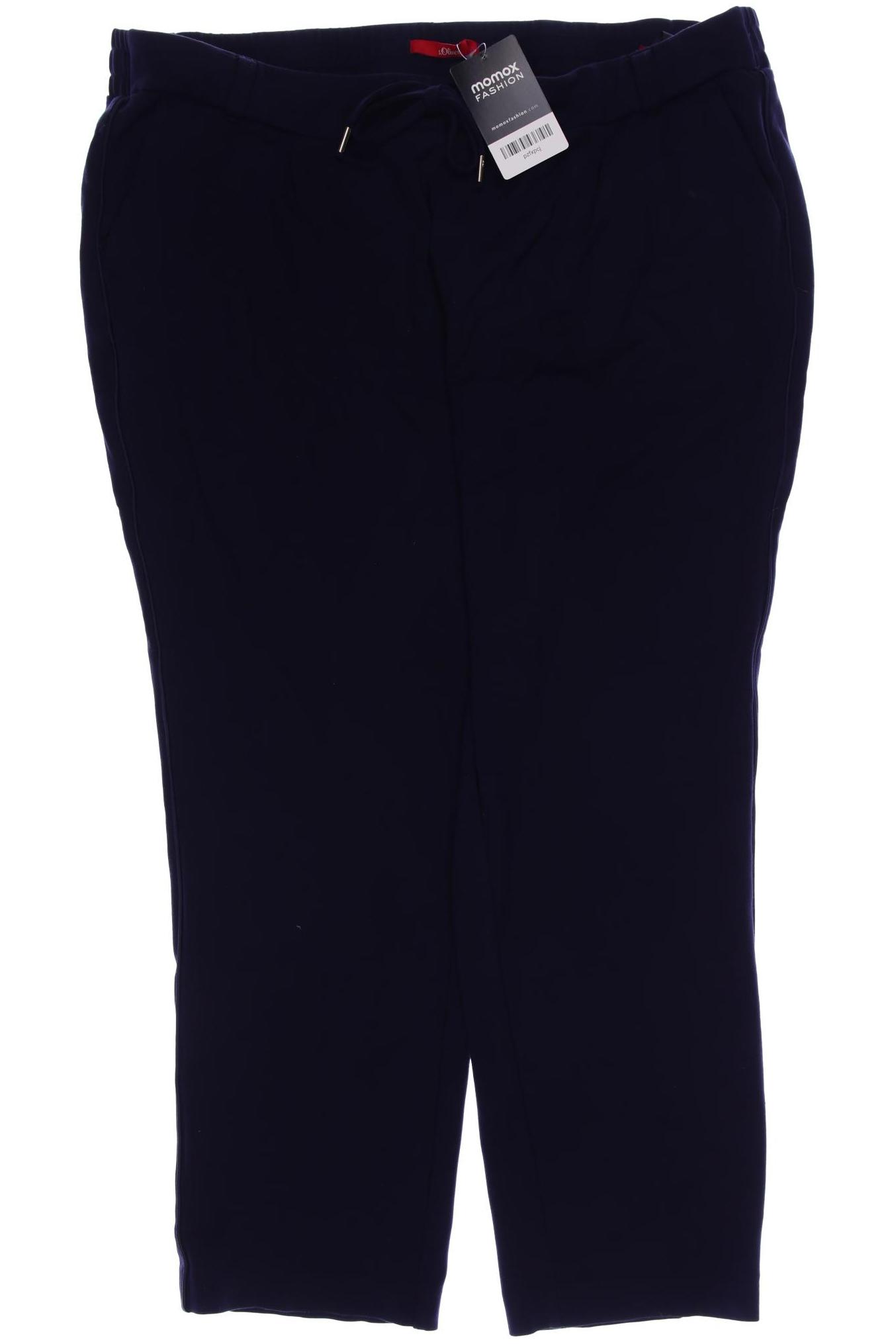 

s.Oliver Damen Stoffhose, marineblau
