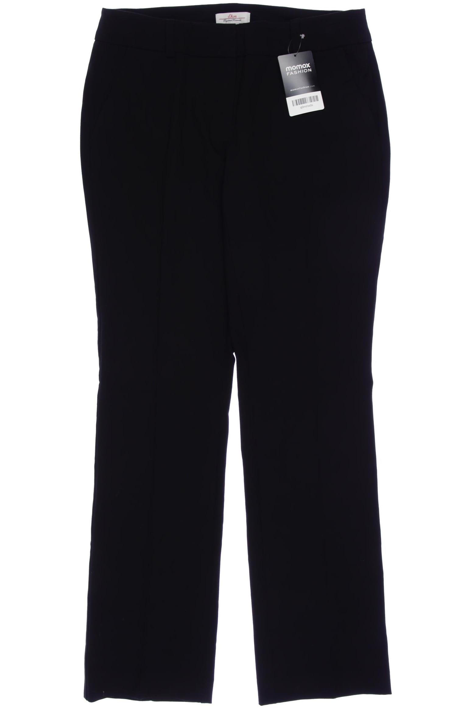 

s.Oliver Damen Stoffhose, schwarz, Gr. 36