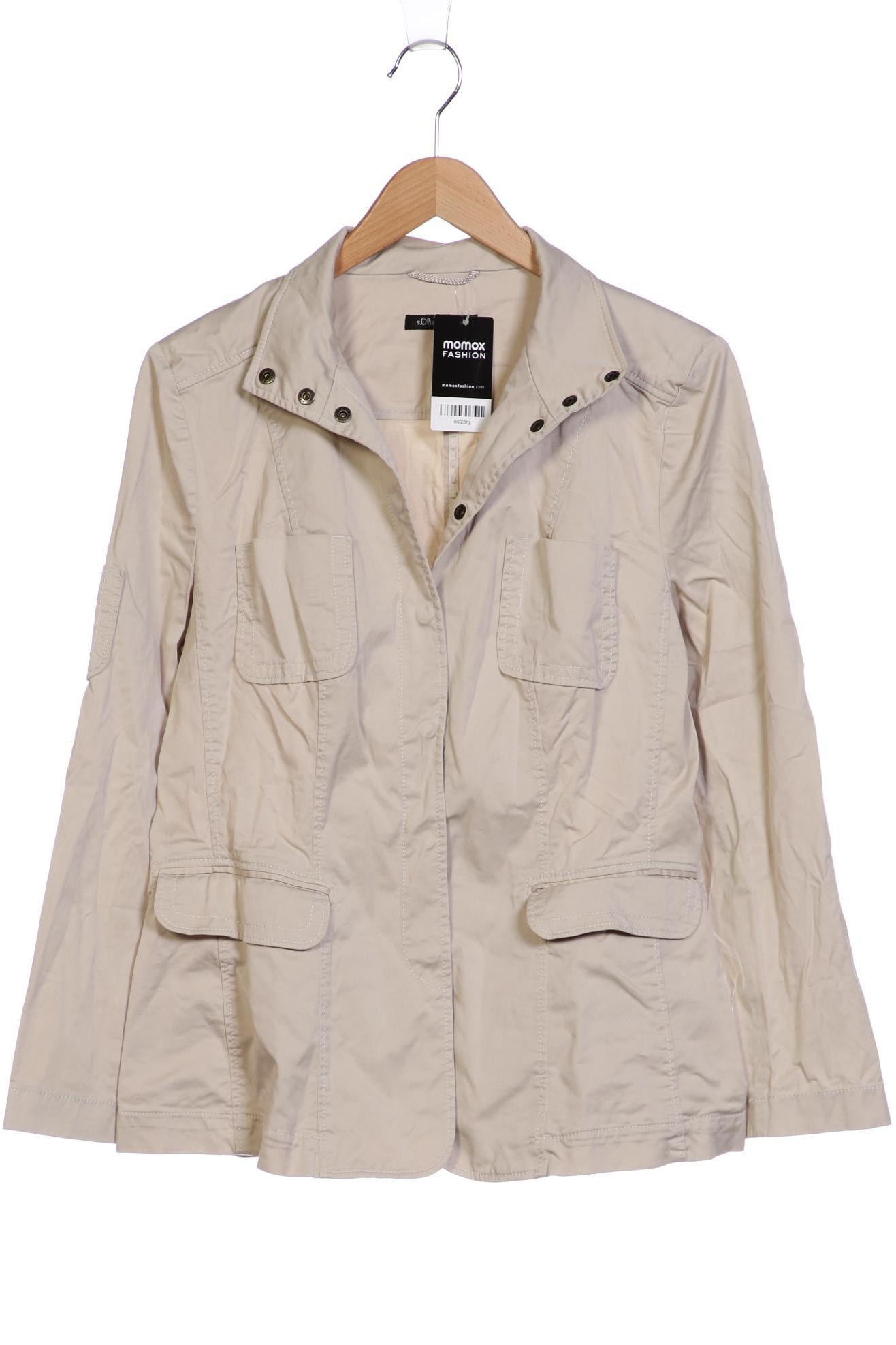 

s.Oliver Damen Jacke, beige, Gr. 42