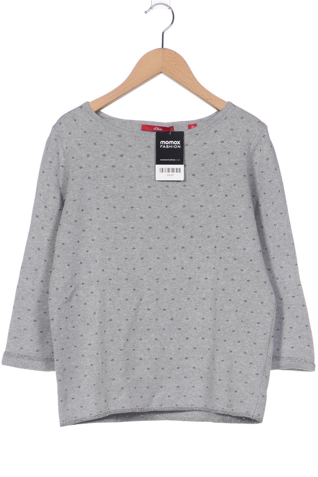 

s.Oliver Damen Pullover, grau, Gr. 36