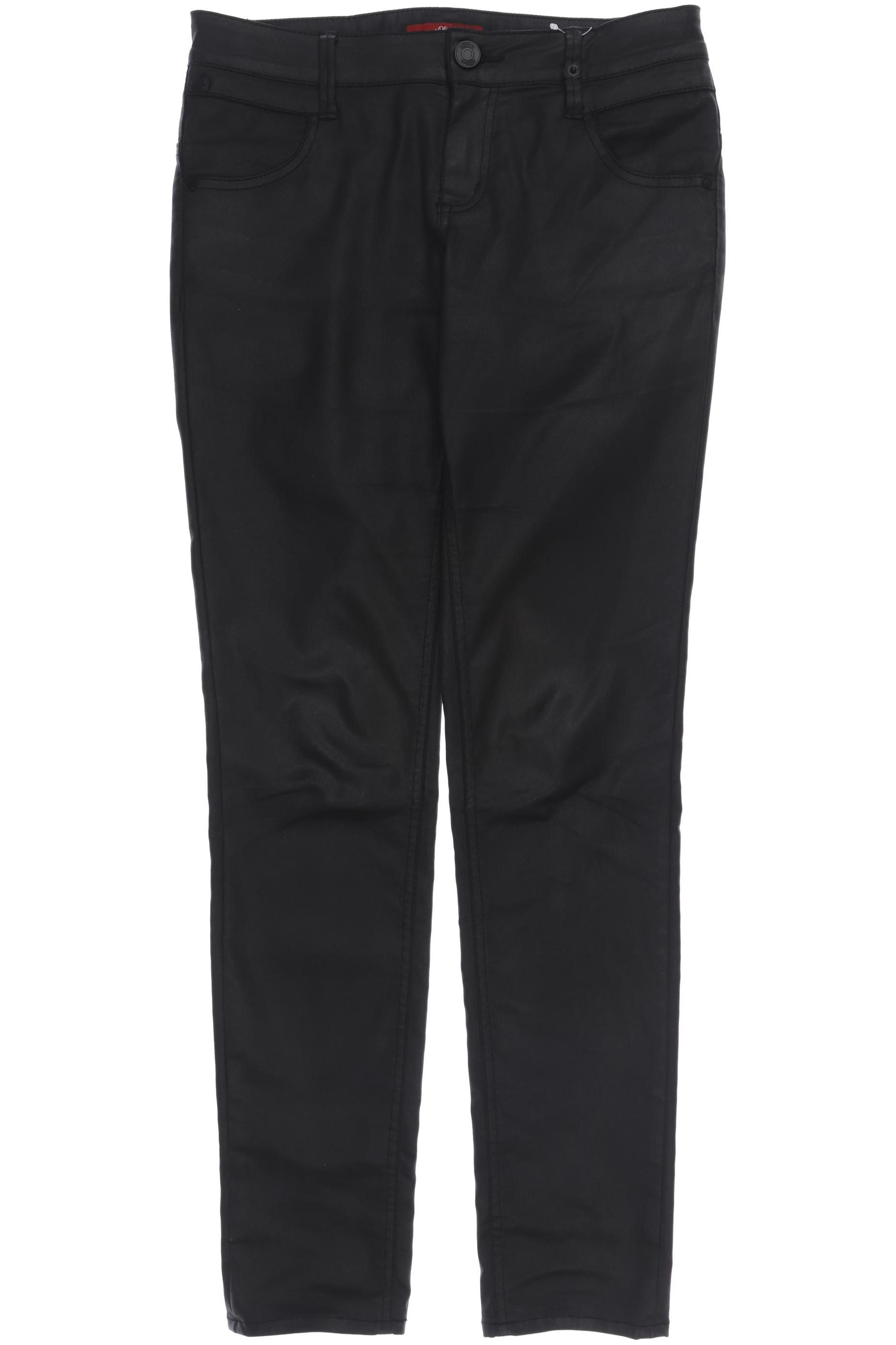 

s.Oliver Damen Stoffhose, schwarz