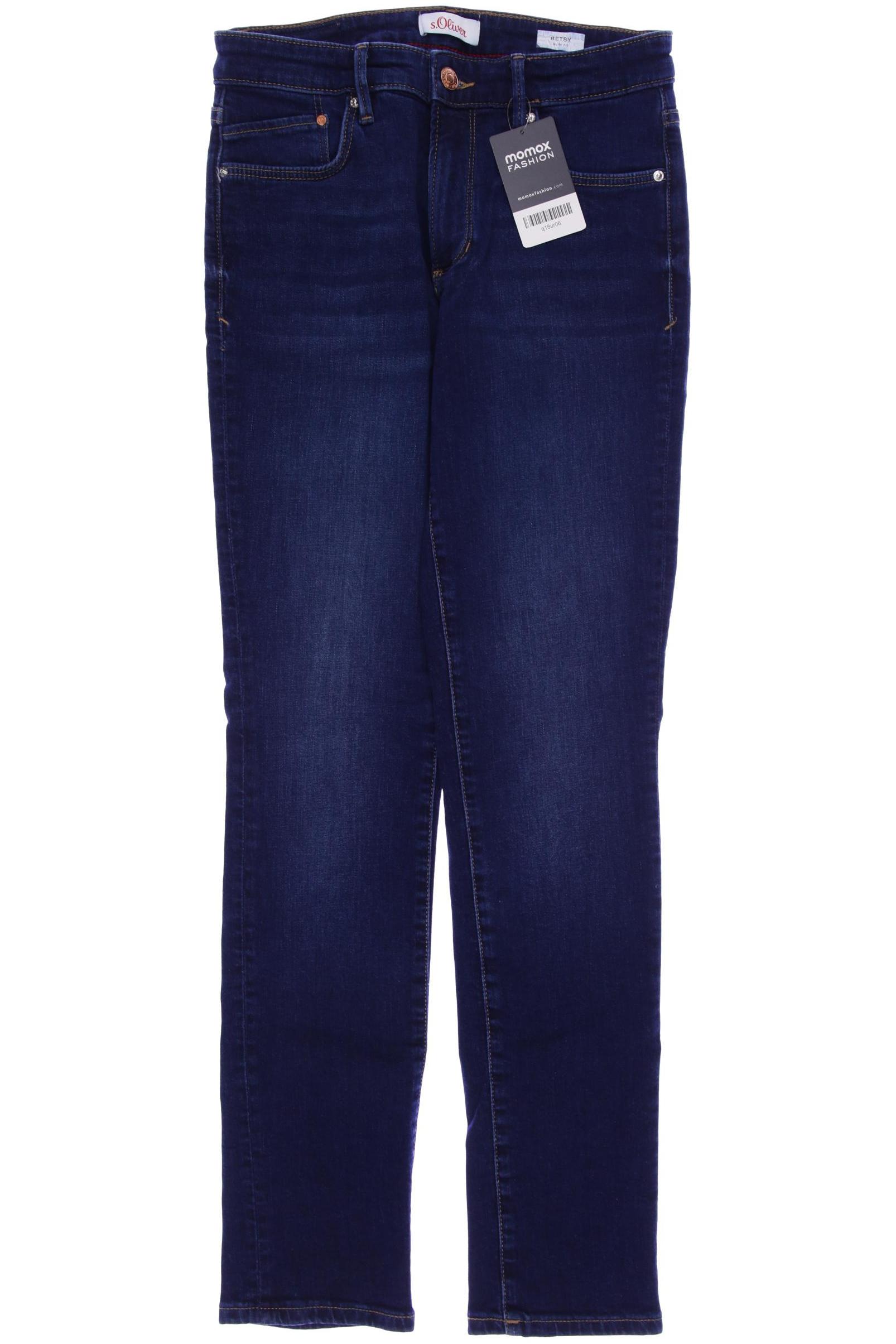 

s.Oliver Damen Jeans, marineblau