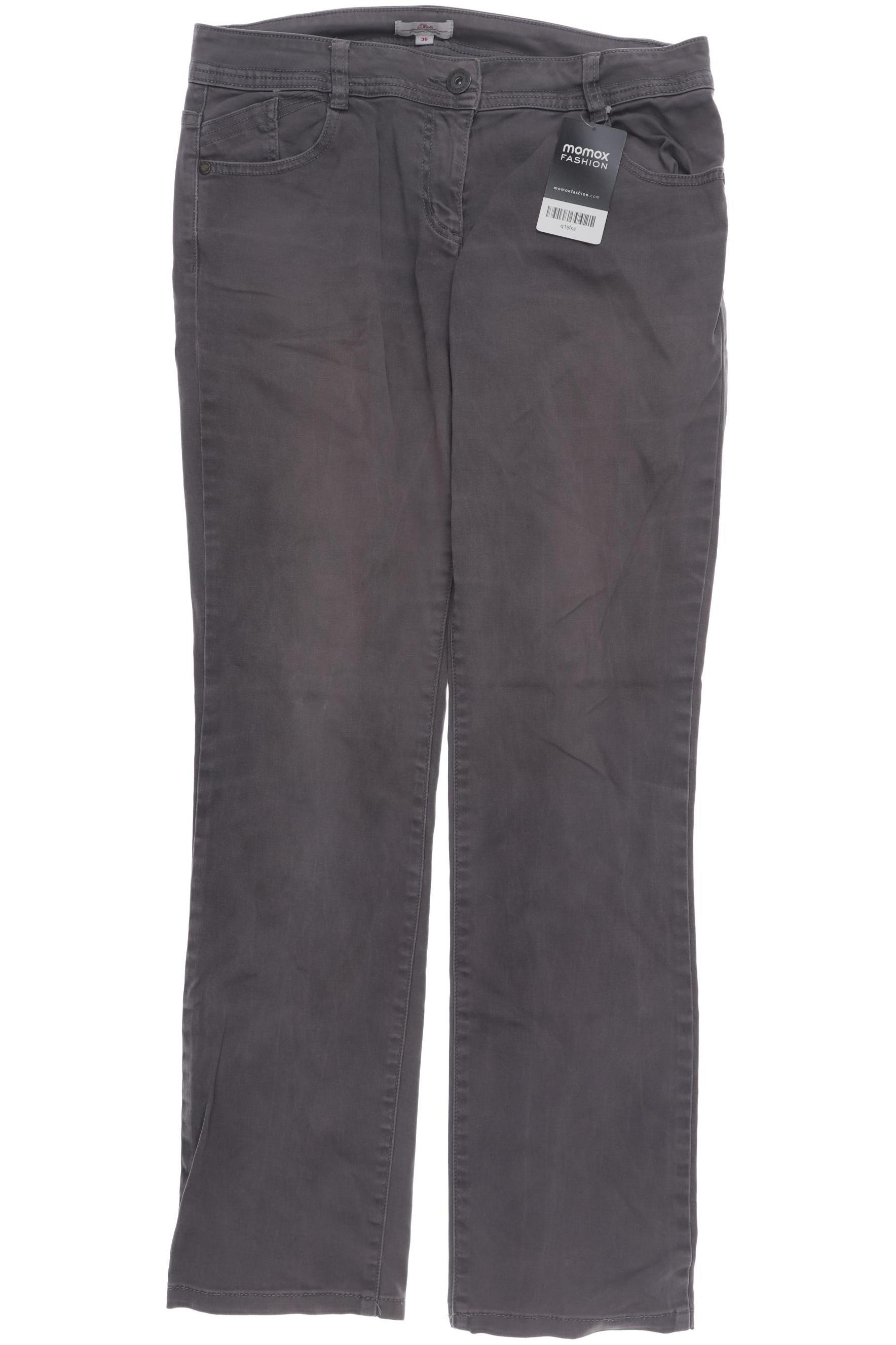 

s.Oliver Damen Jeans, grau