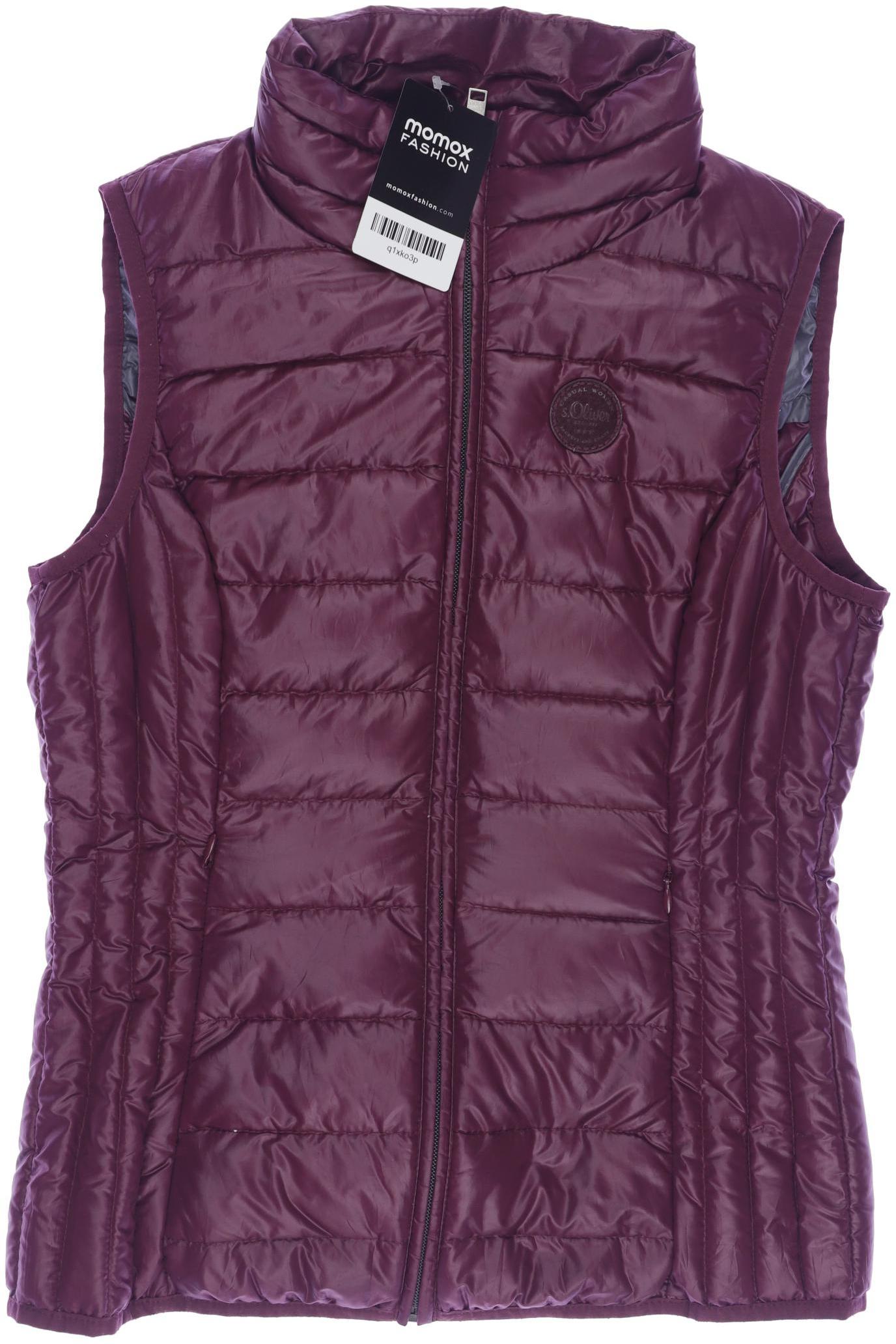 

s.Oliver Damen Weste, bordeaux, Gr. 34