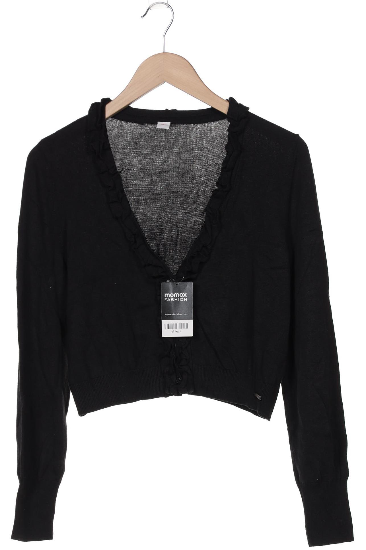 

s.Oliver Damen Strickjacke, schwarz