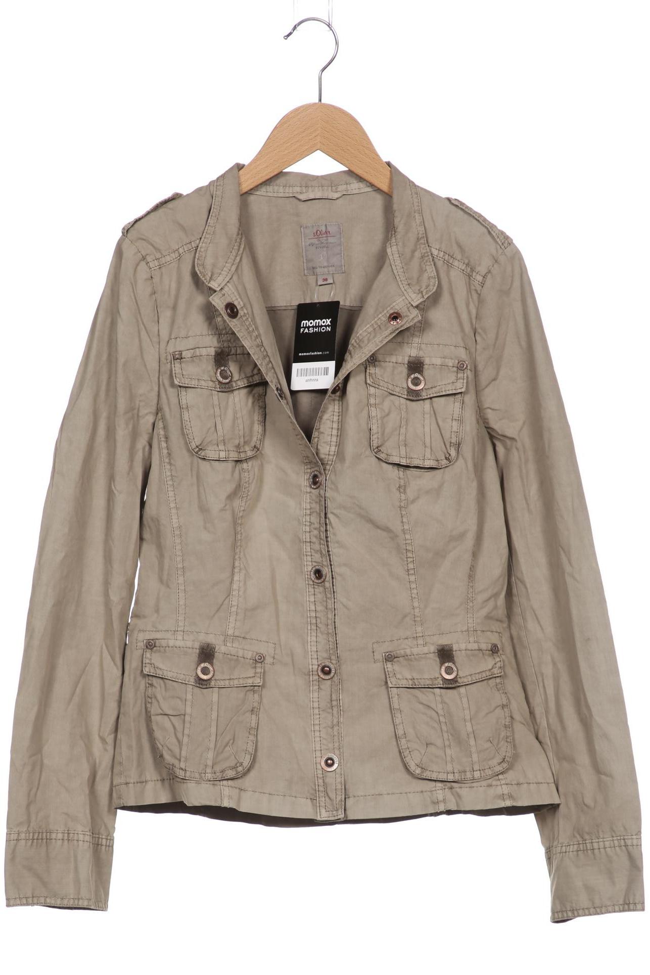 

s.Oliver Damen Jacke, beige, Gr. 38