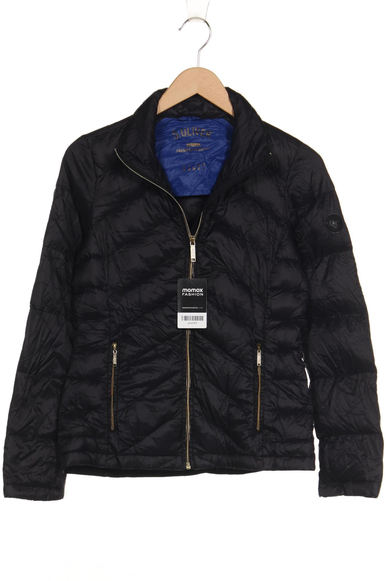 

s.Oliver Damen Jacke, schwarz, Gr. 34