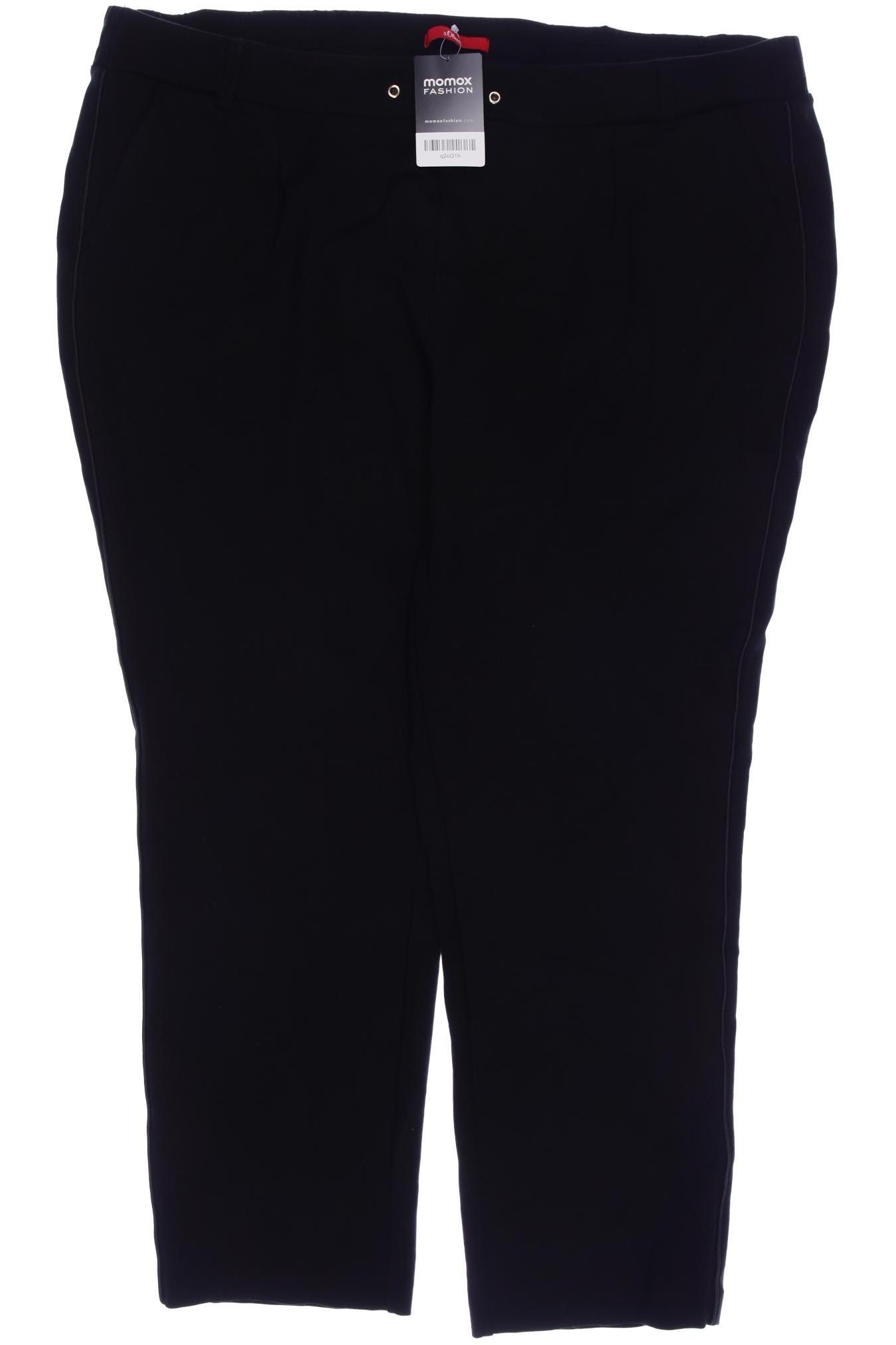 

s.Oliver Damen Stoffhose, schwarz