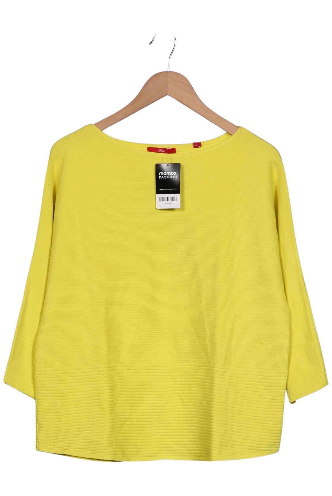 

s.Oliver Damen Pullover, gelb, Gr. 42